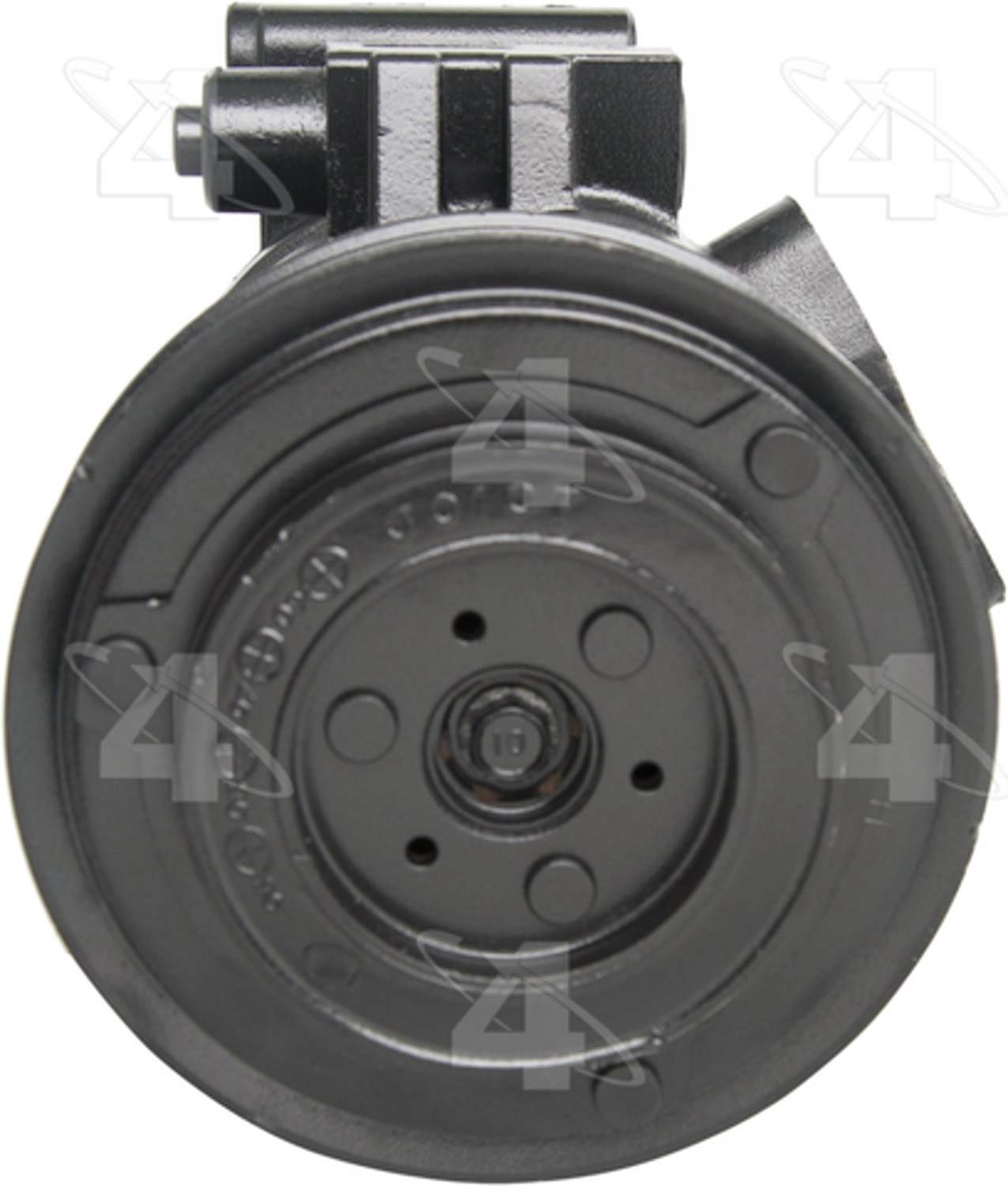 Four Seasons Reman York-Diesel Kiki-Zexel-Seltec DKS17DS Compressor w/ Clutch  top view frsport 67692