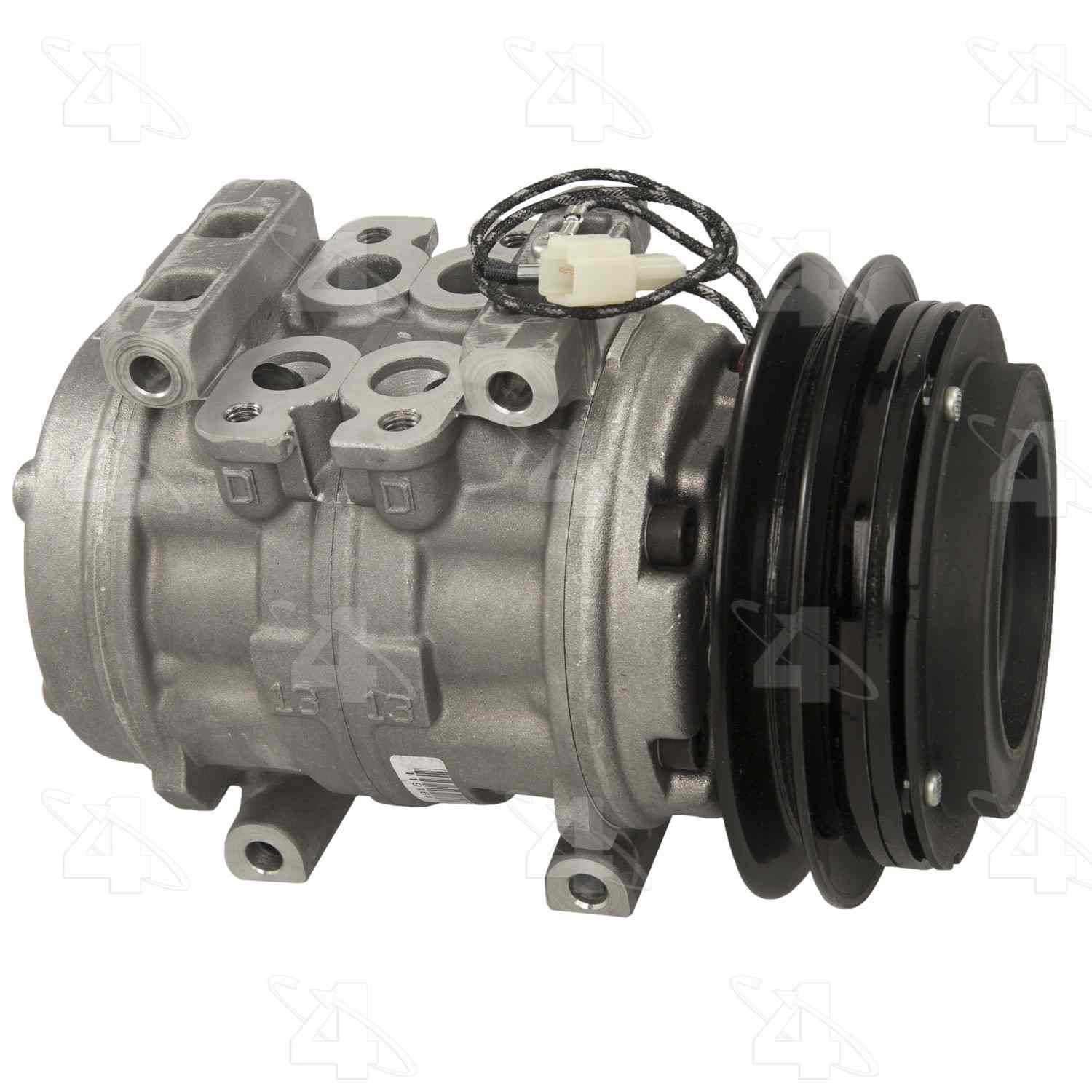 four seasons new nippondenso 10p13c compressor w/ clutch  frsport 68303