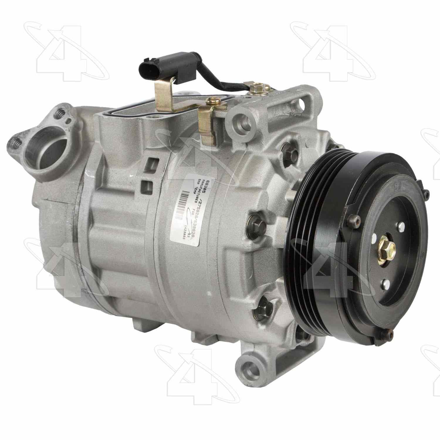 four seasons new nippondenso 7seu17c compressor w/ clutch  frsport 68305