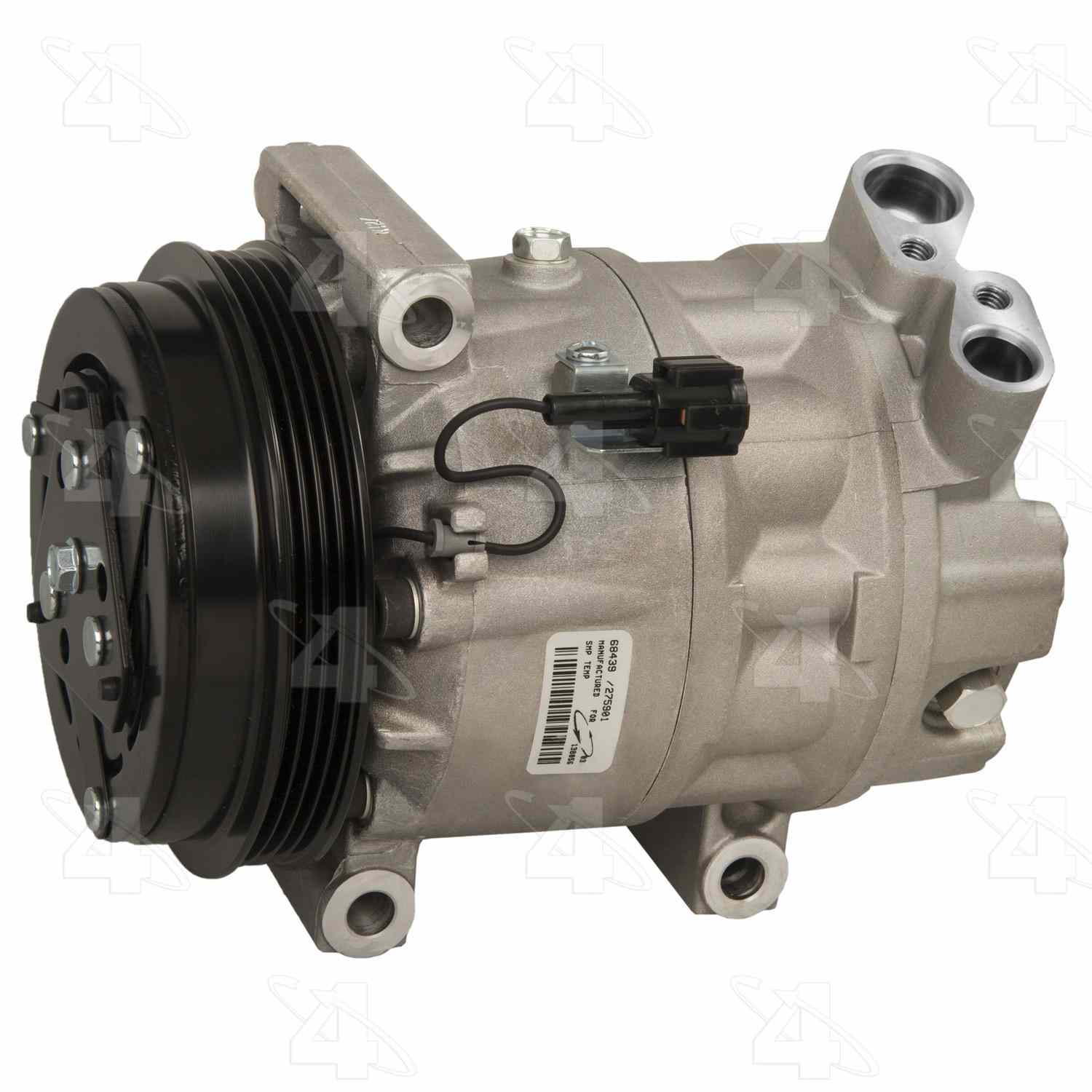 four seasons new calsonic cwv615m compressor w/ clutch  frsport 68439