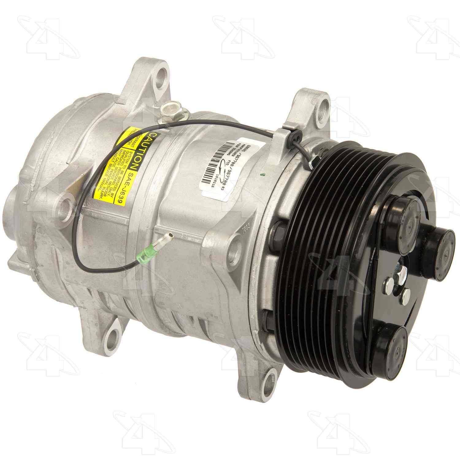 four seasons new york-diesel kiki-zexel-seltec tm16 compressor w/ clutch  frsport 68605