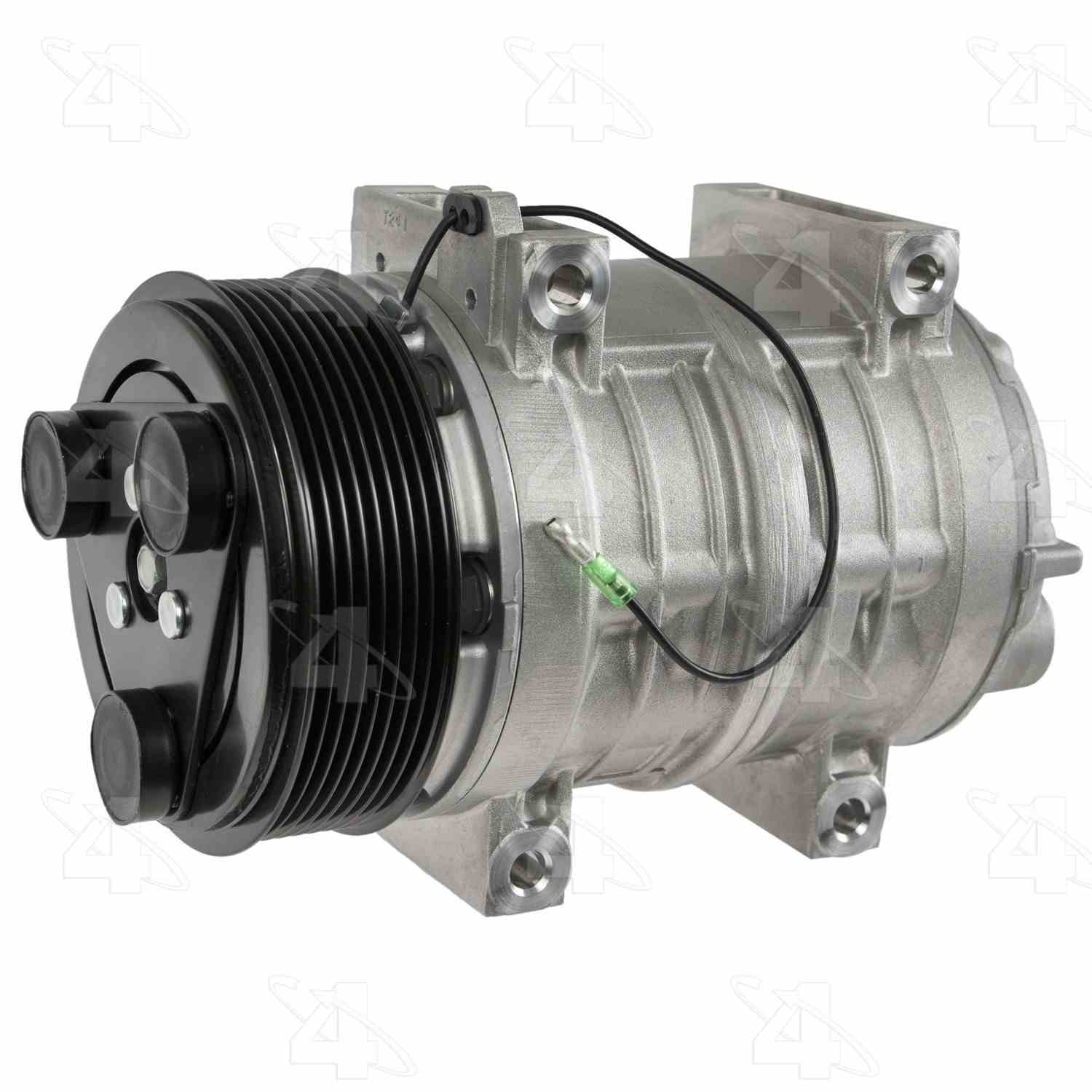 Four Seasons New York-Diesel Kiki-Zexel-Seltec TM16 Compressor w/ Clutch  top view frsport 68635