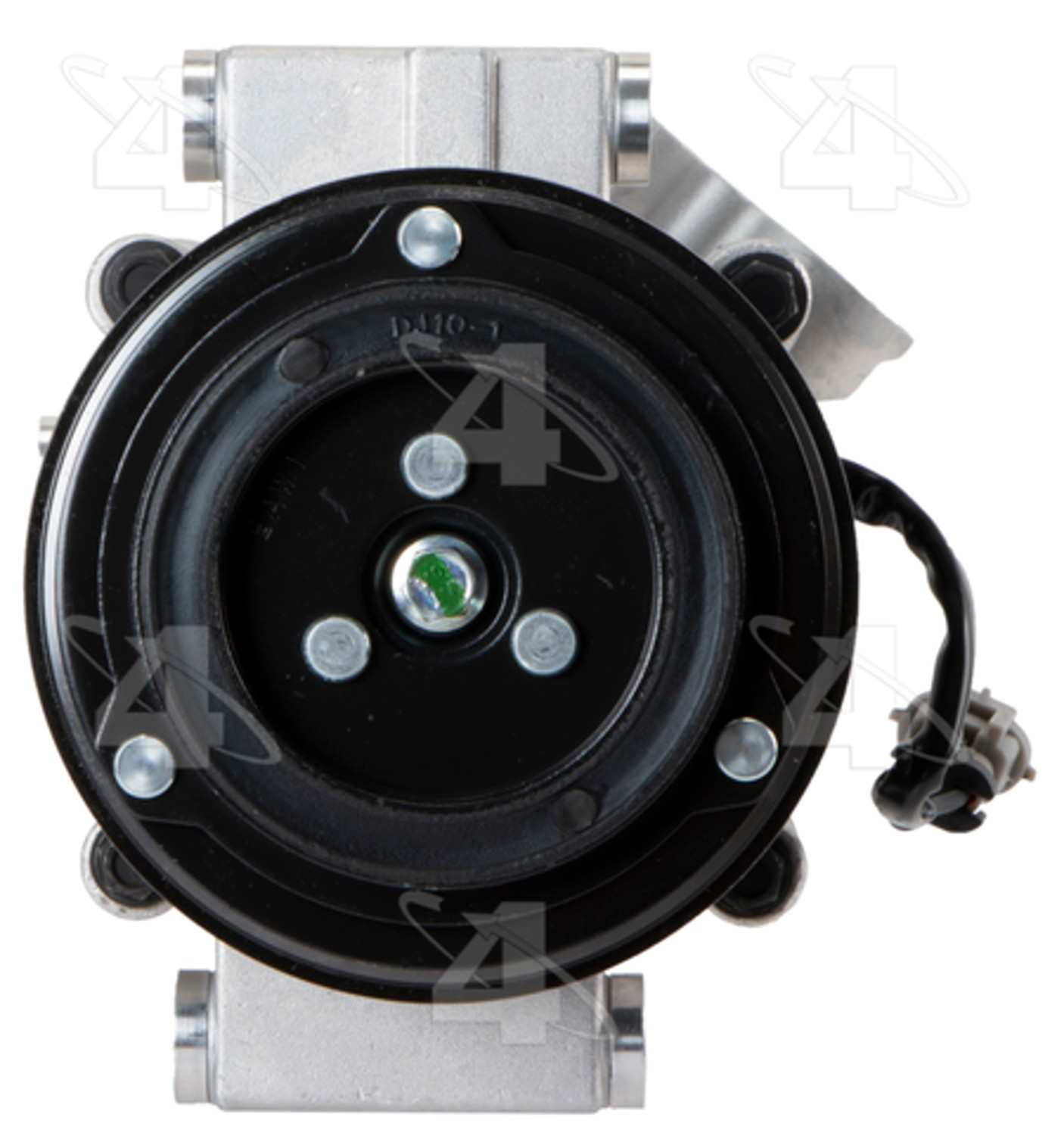 Four Seasons New Delphi SP17 Compressor w/ Clutch  top view frsport 68683