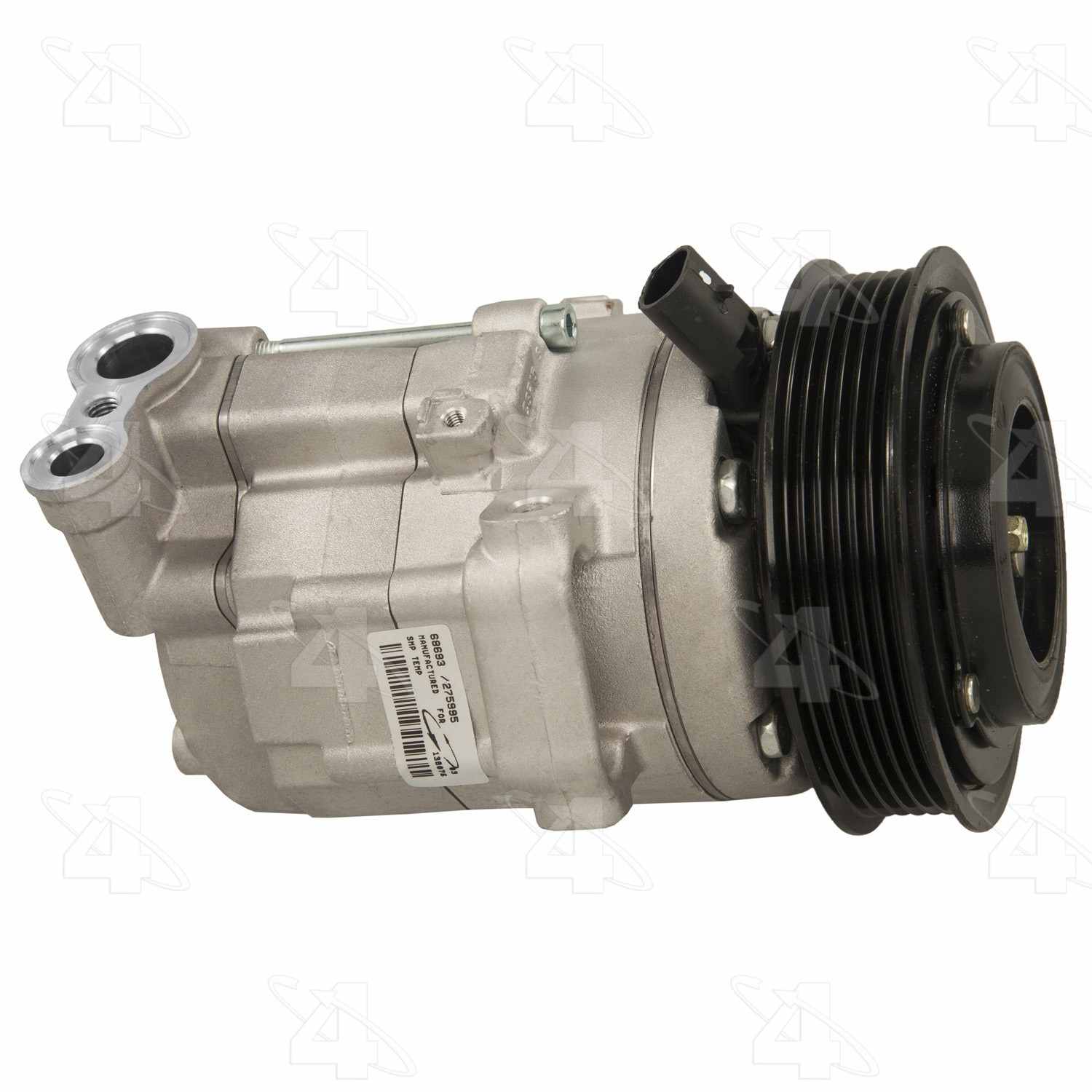 Four Seasons New Delphi CSP15 Compressor w/ Clutch  top view frsport 68693