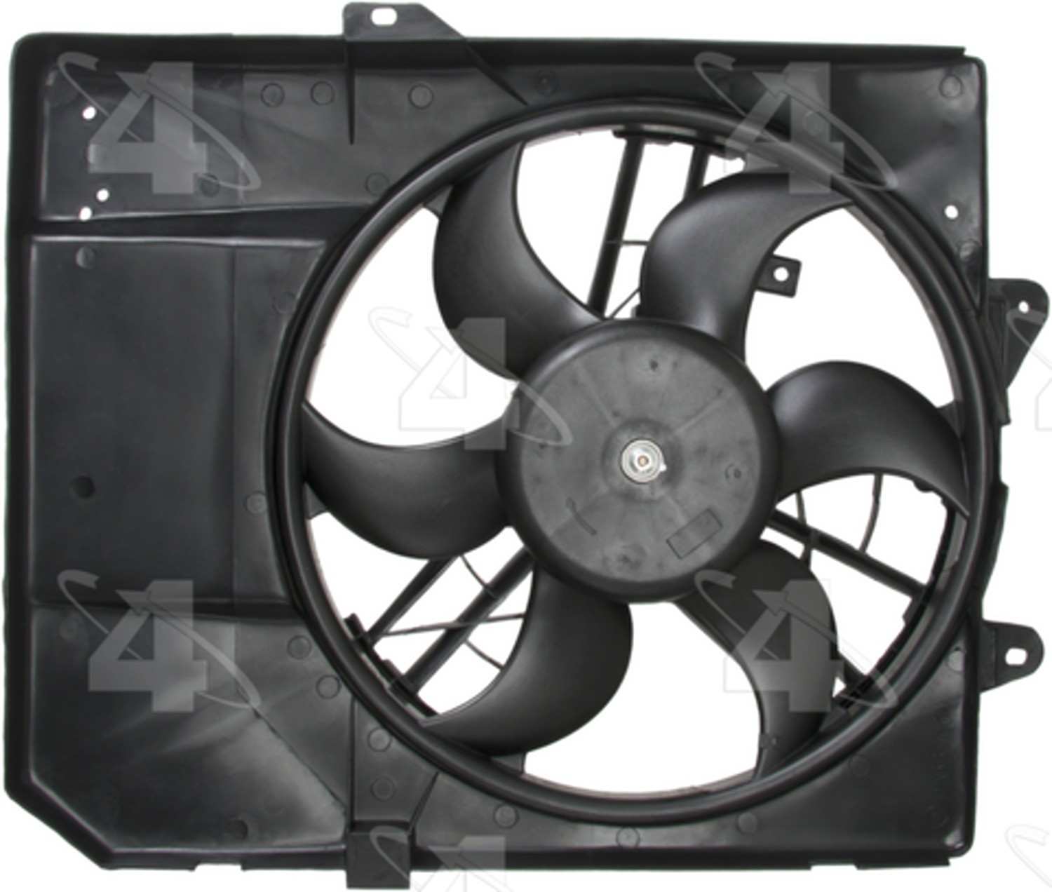 Four Seasons Radiator Fan Motor Assembly  top view frsport 75262