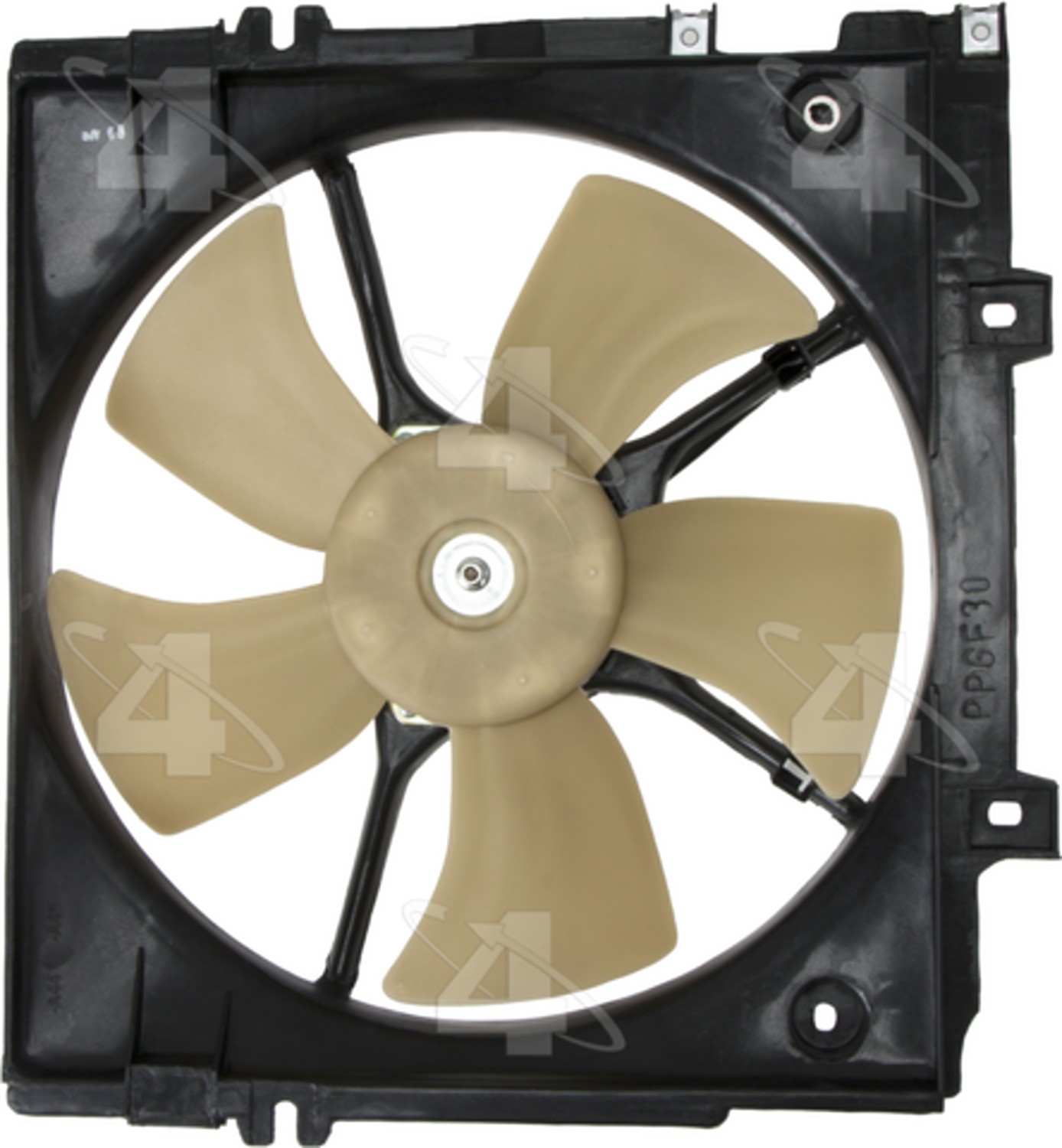 Four Seasons Radiator Fan Motor Assembly  top view frsport 75288