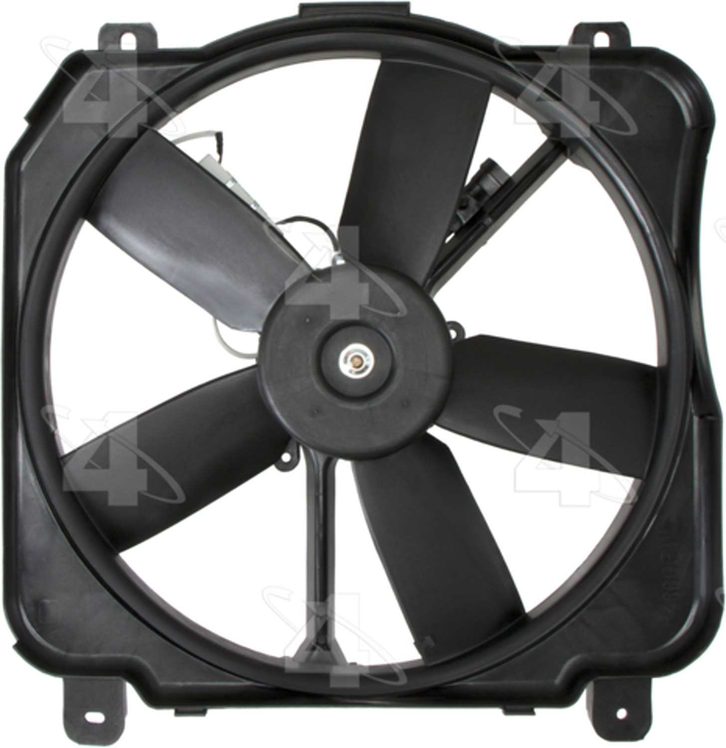 Four Seasons Radiator Fan Motor Assembly  top view frsport 75291