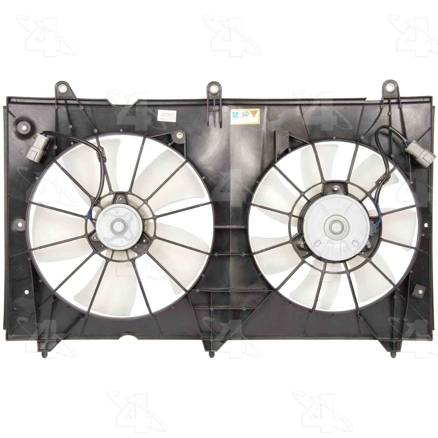 four seasons radiator / condenser fan motor assembly  frsport 75358