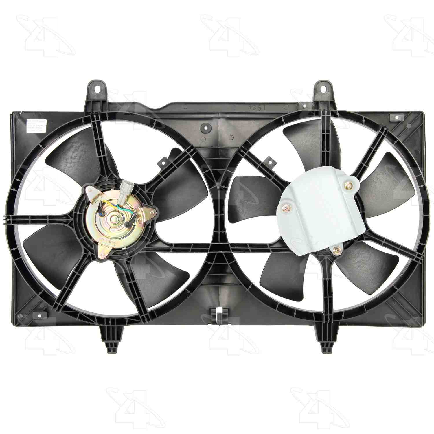 four seasons radiator / condenser fan motor assembly  frsport 75362