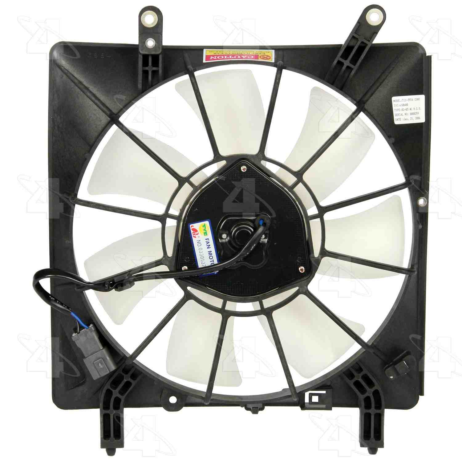 four seasons condenser fan motor assembly  frsport 75378