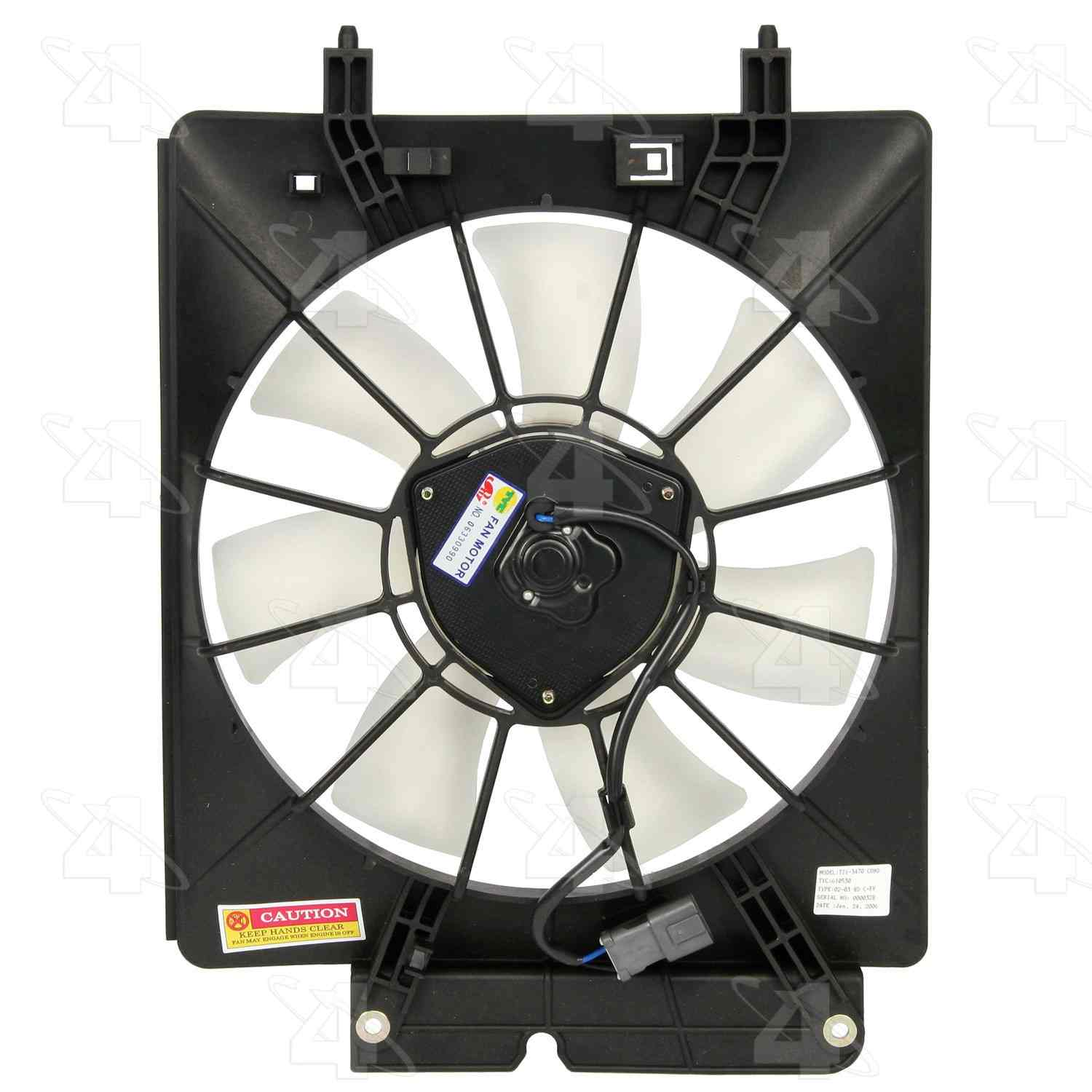 four seasons condenser fan motor assembly  frsport 75390