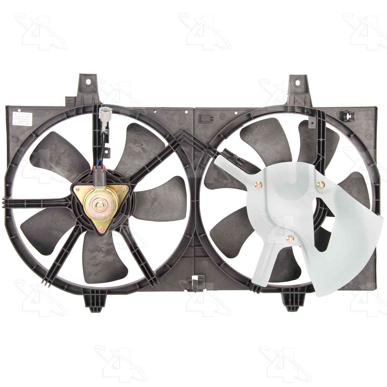 four seasons radiator / condenser fan motor assembly  frsport 75527