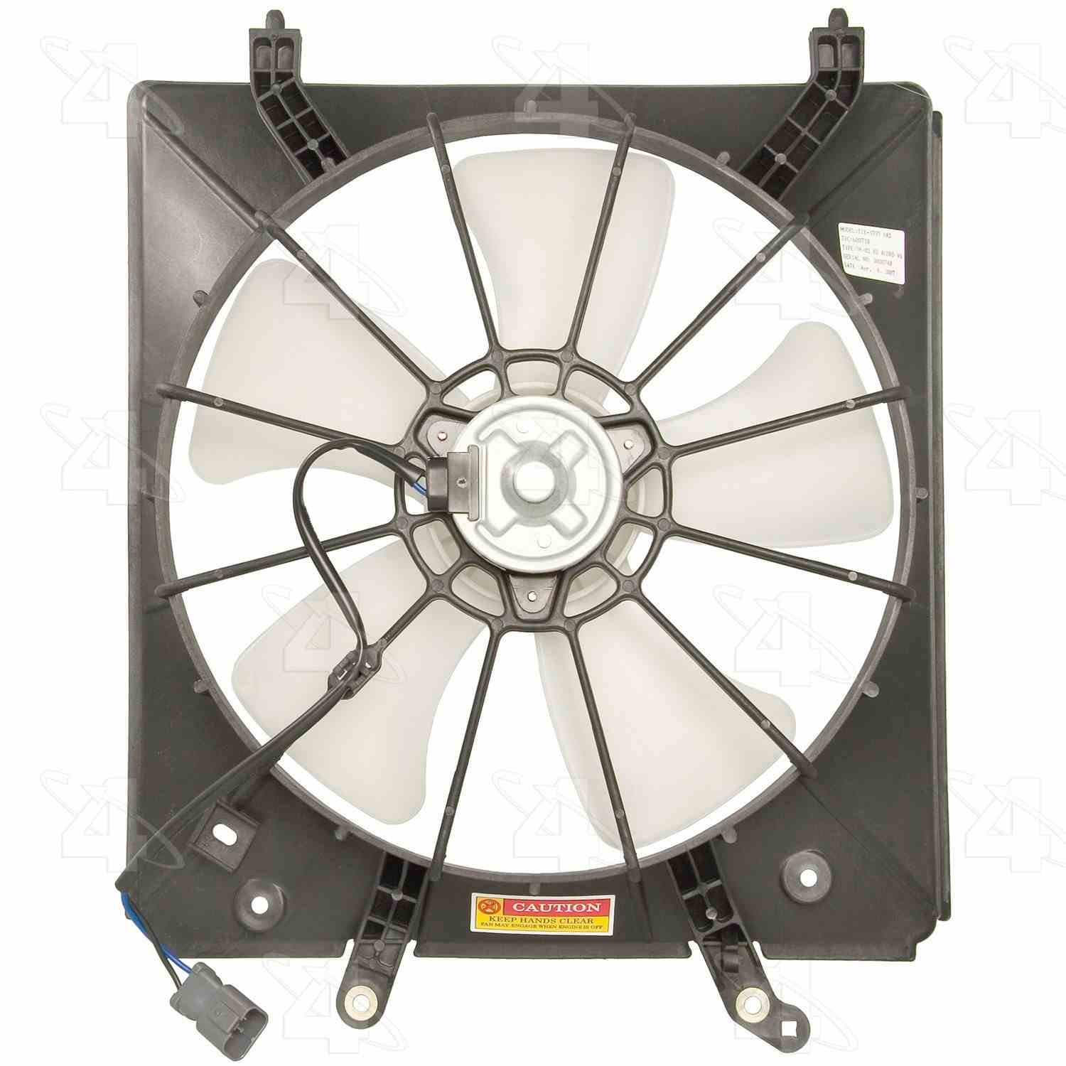 four seasons radiator fan motor assembly  frsport 75534