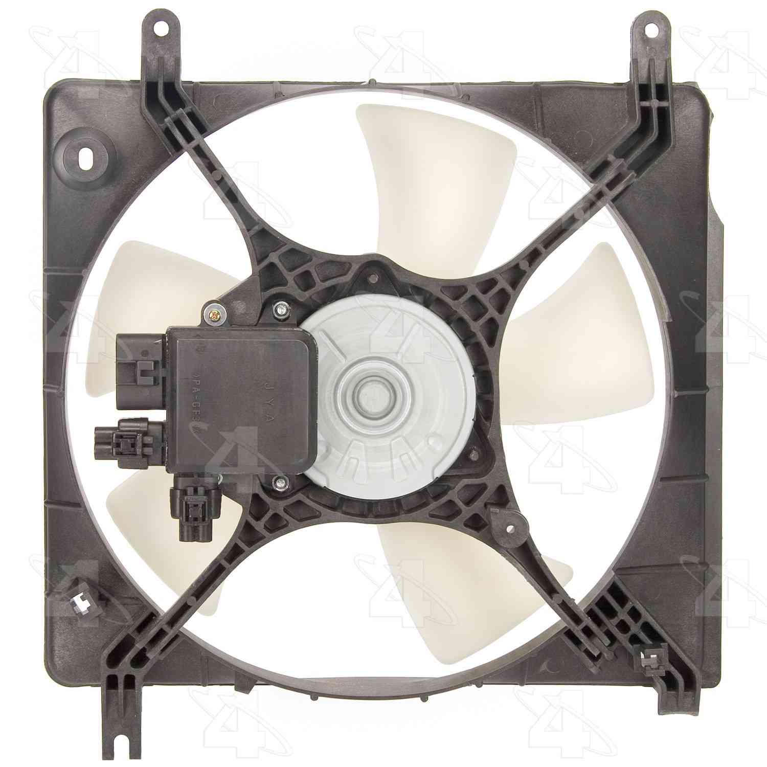 Four Seasons Radiator Fan Motor Assembly  top view frsport 75571