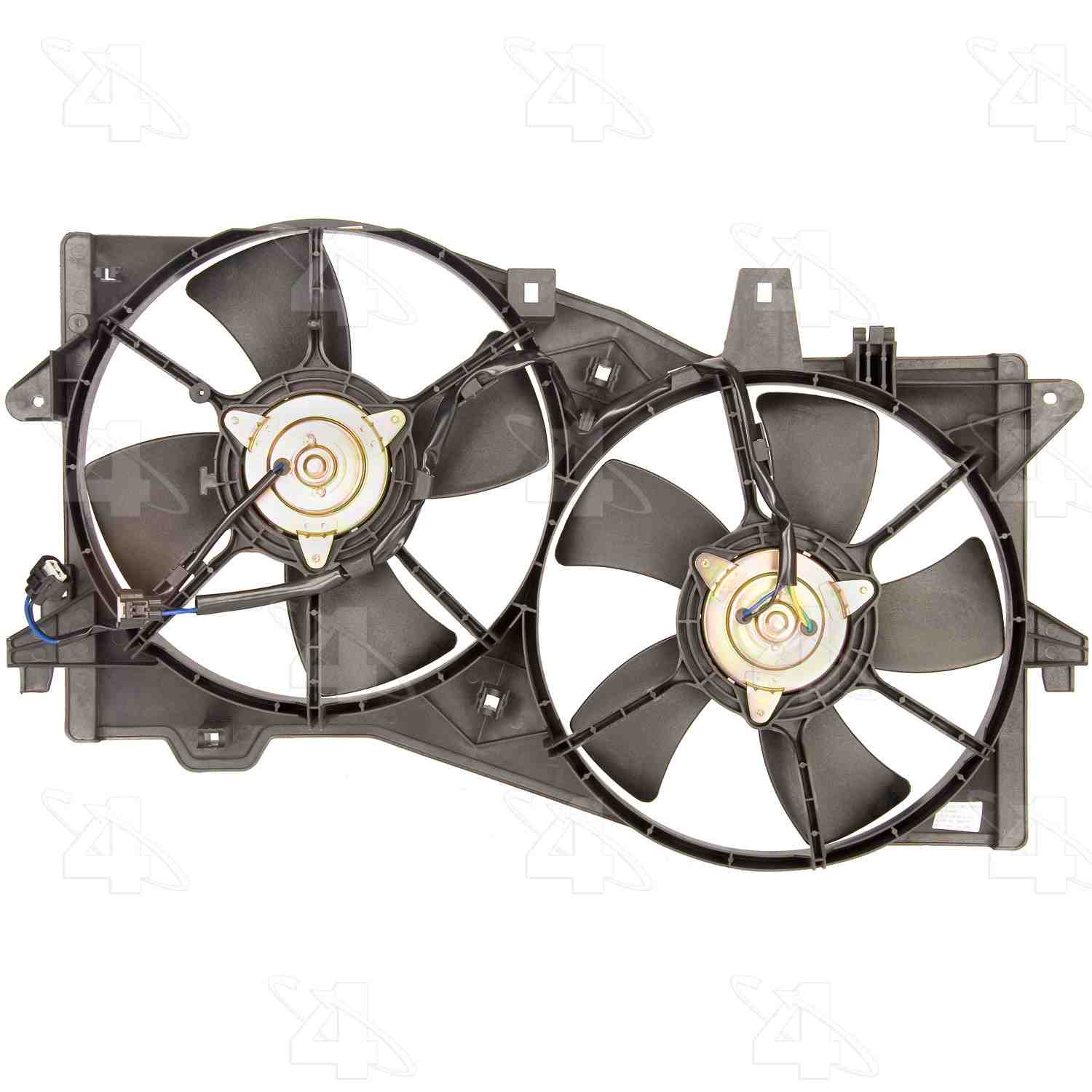 four seasons radiator / condenser fan motor assembly  frsport 75613