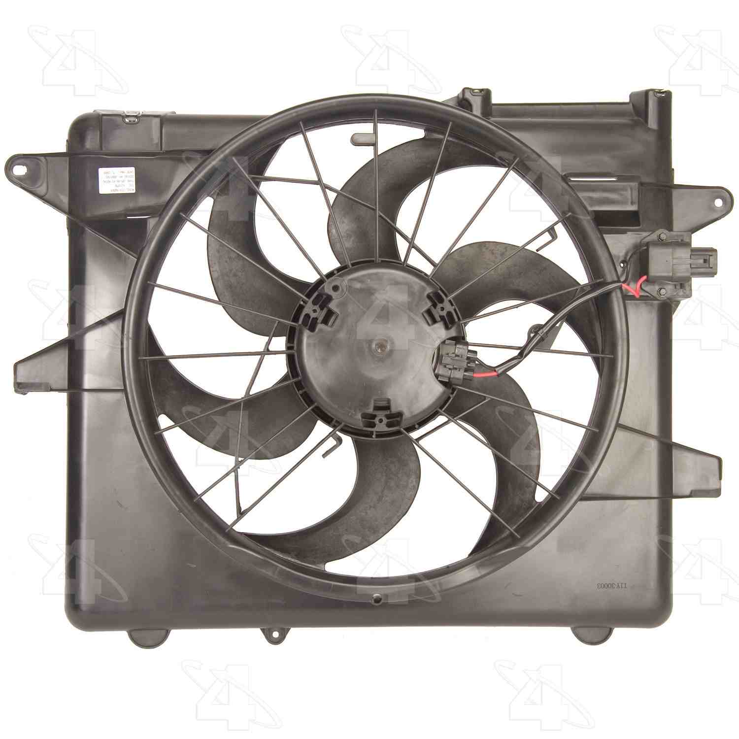 four seasons radiator fan motor assembly  frsport 75646