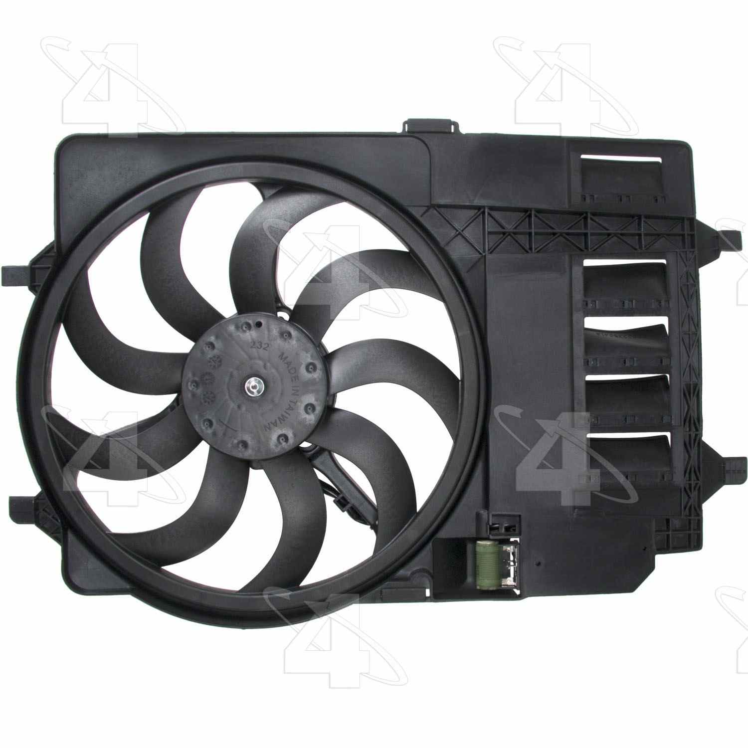 four seasons radiator fan motor assembly  frsport 75647