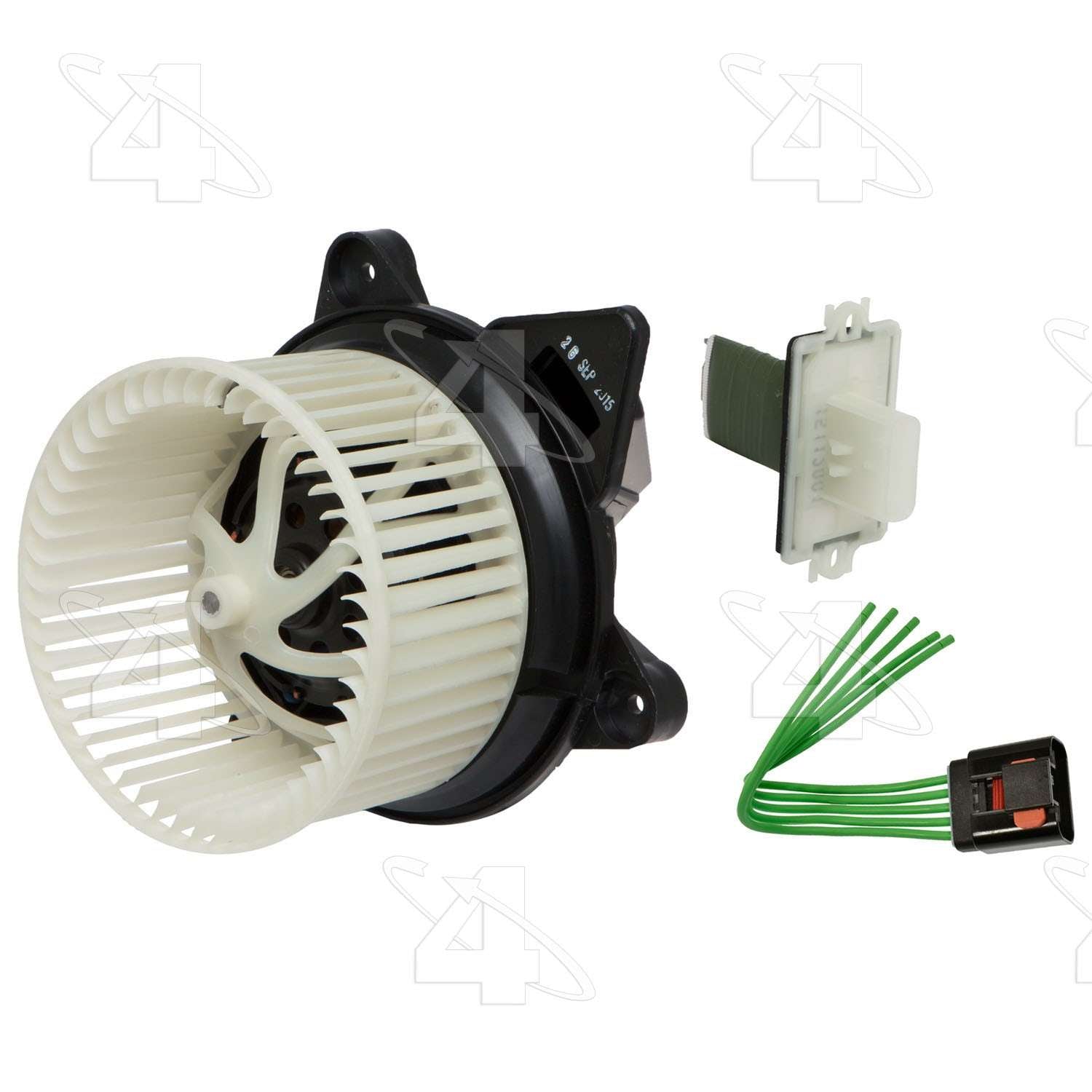 four seasons complete blower motor/resistor/connector kit
  frsport 75835brk1