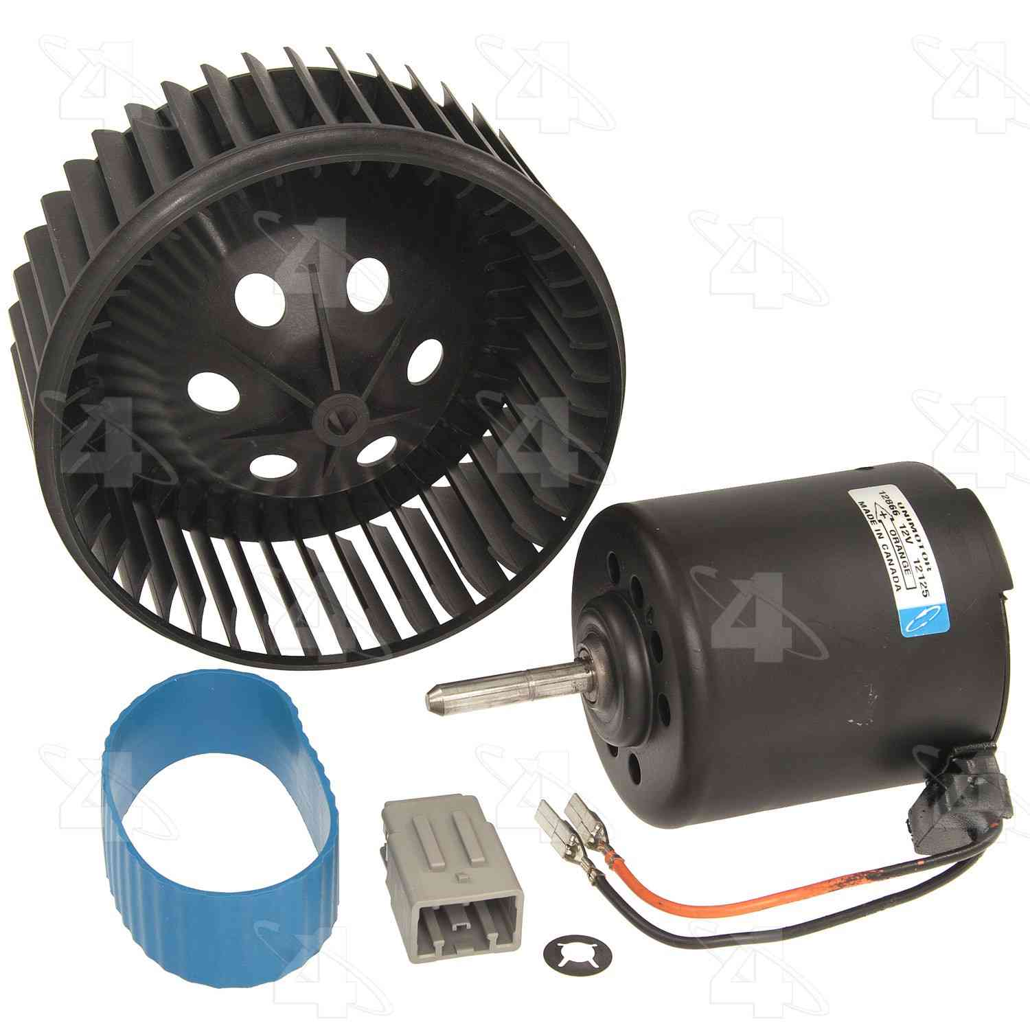 four seasons single shaft vented ccw blower motor w/ wheel  frsport 75866