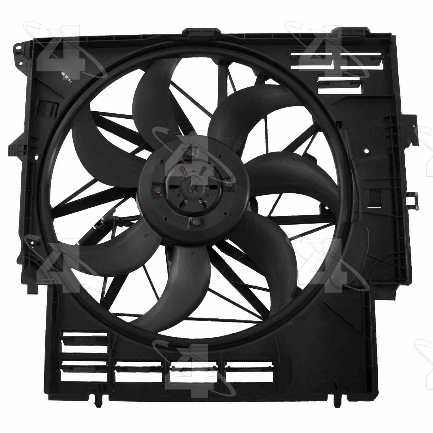 Four Seasons Radiator Fan Motor Assembly  top view frsport 75914