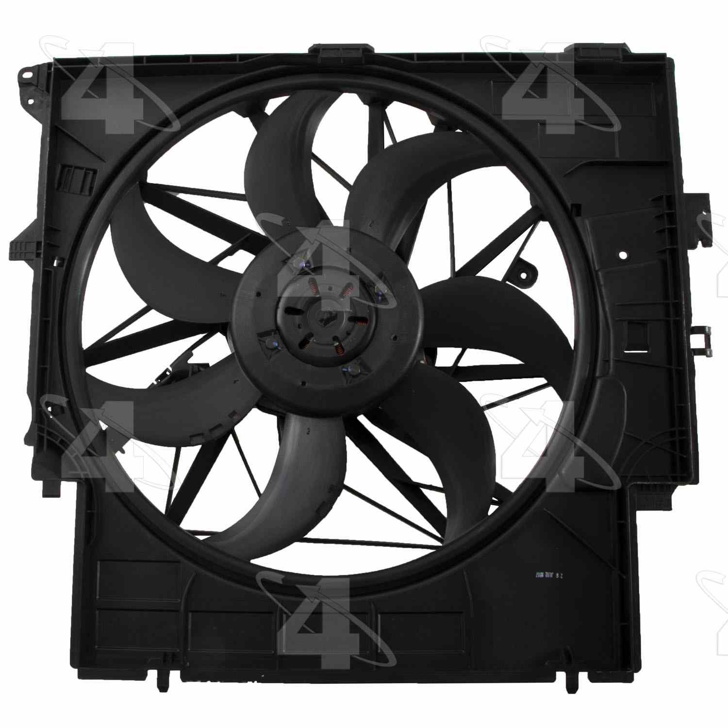 Four Seasons Radiator Fan Motor Assembly  top view frsport 75915