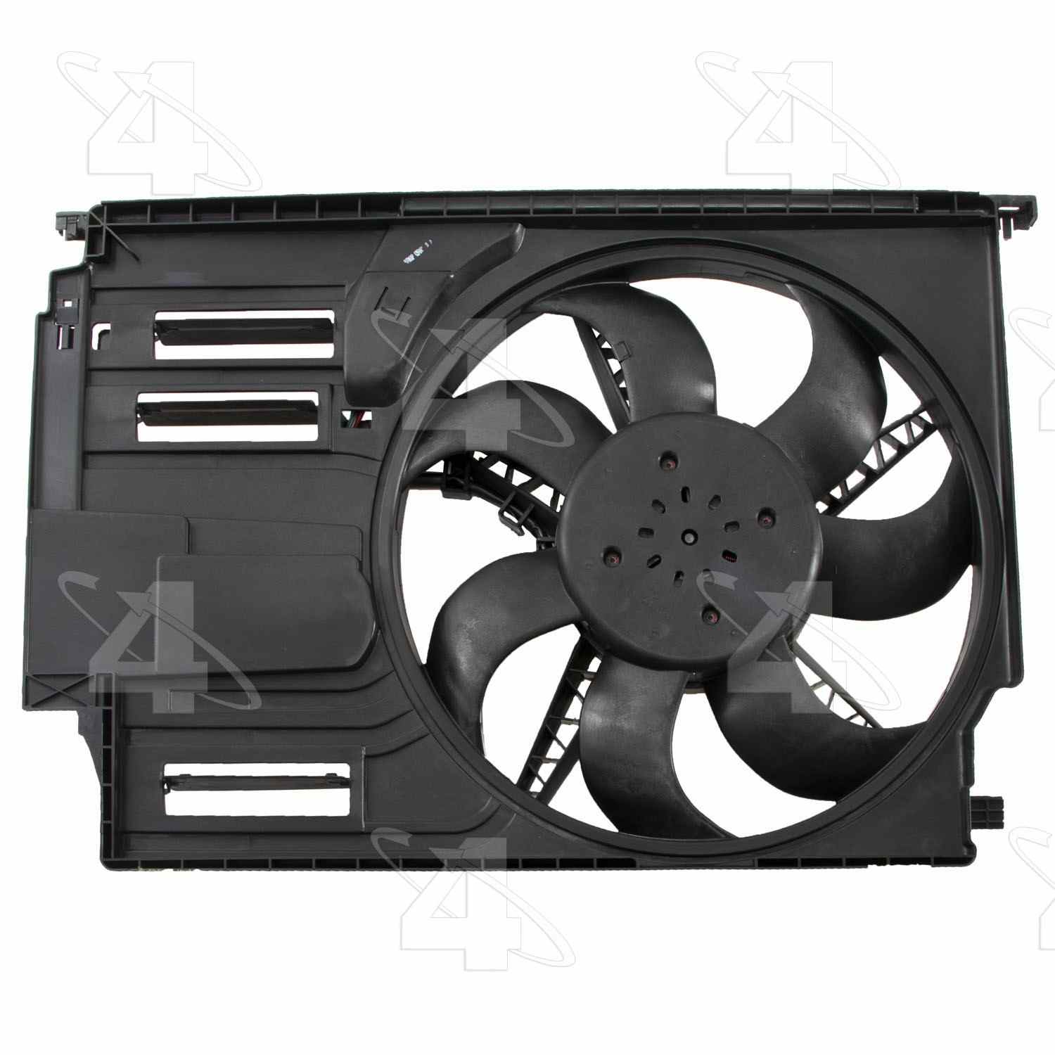 Four Seasons Radiator Fan Motor Assembly  top view frsport 75919