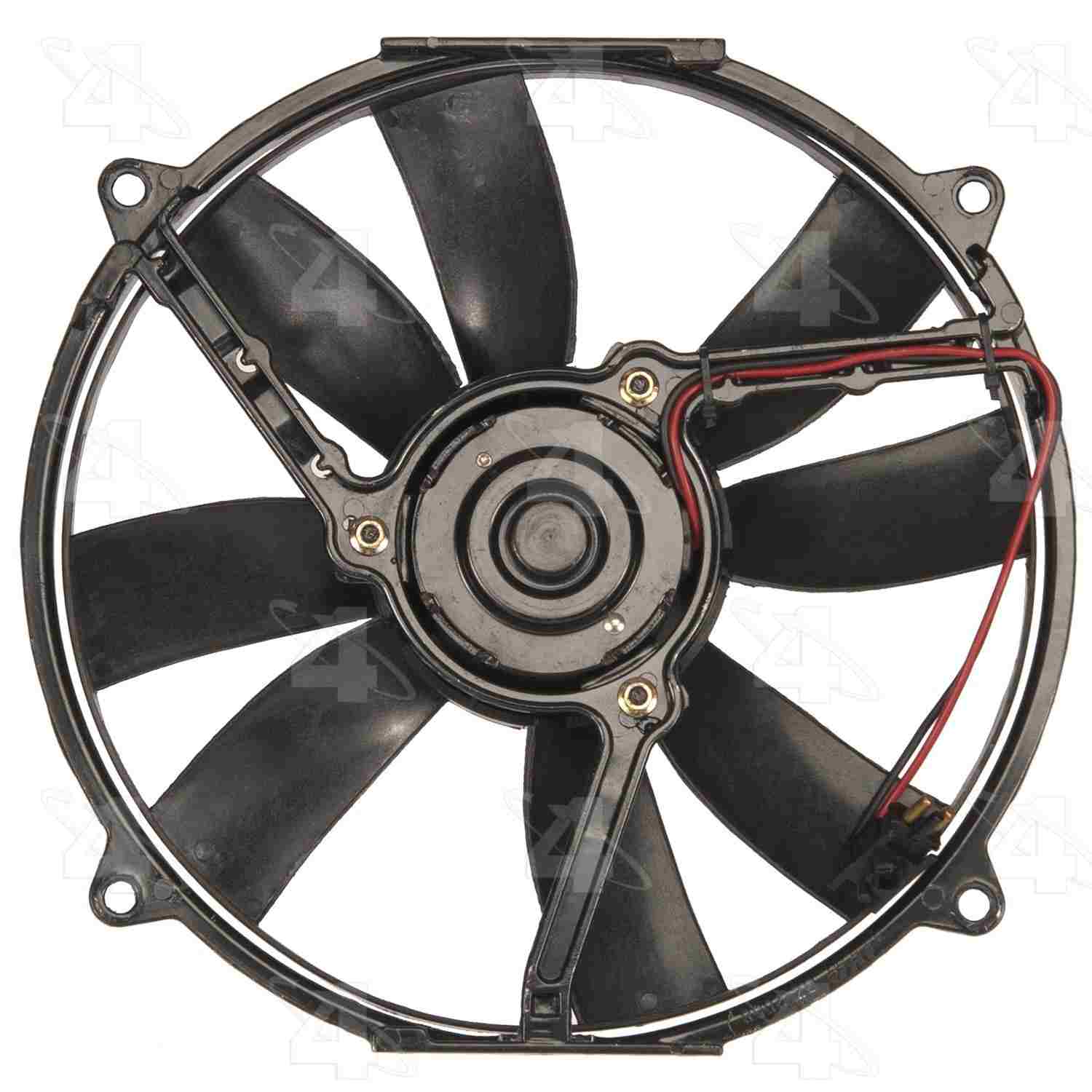 Four Seasons Radiator Fan Motor Assembly  top view frsport 75932