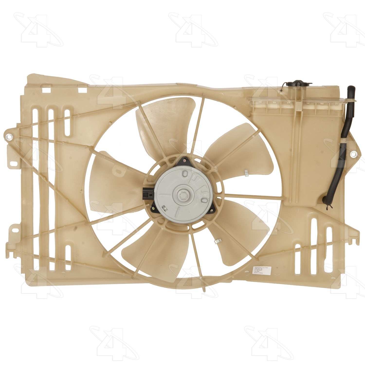 Four Seasons Radiator Fan Motor Assembly  top view frsport 76017