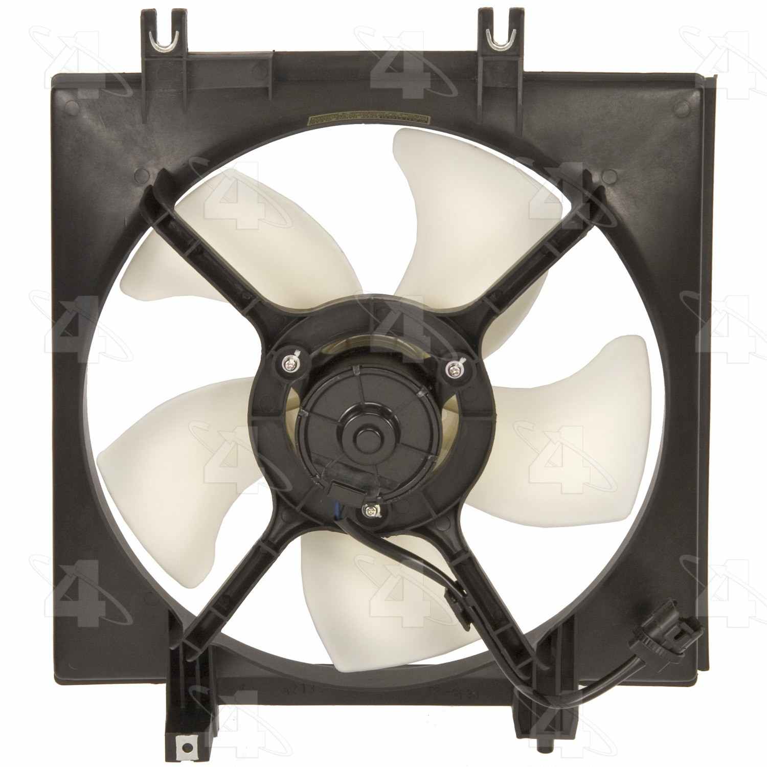 Four Seasons Condenser Fan Motor Assembly  top view frsport 76030