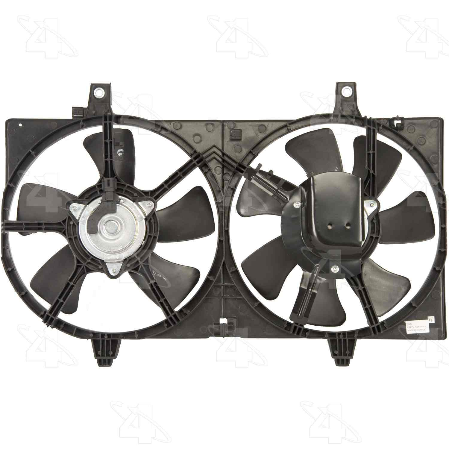 Four Seasons Radiator / Condenser Fan Motor Assembly  top view frsport 76062