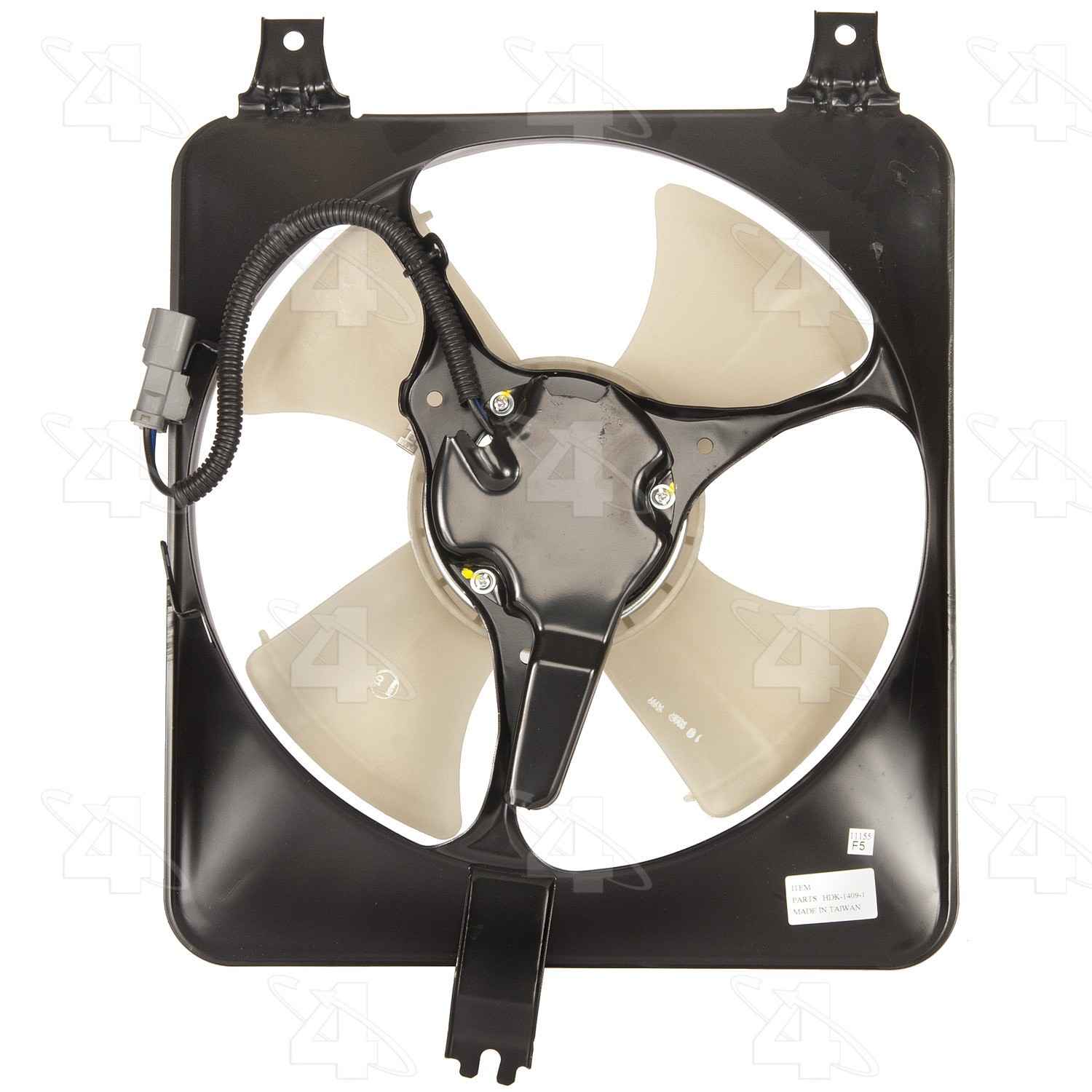 Four Seasons Condenser Fan Motor Assembly  top view frsport 76088