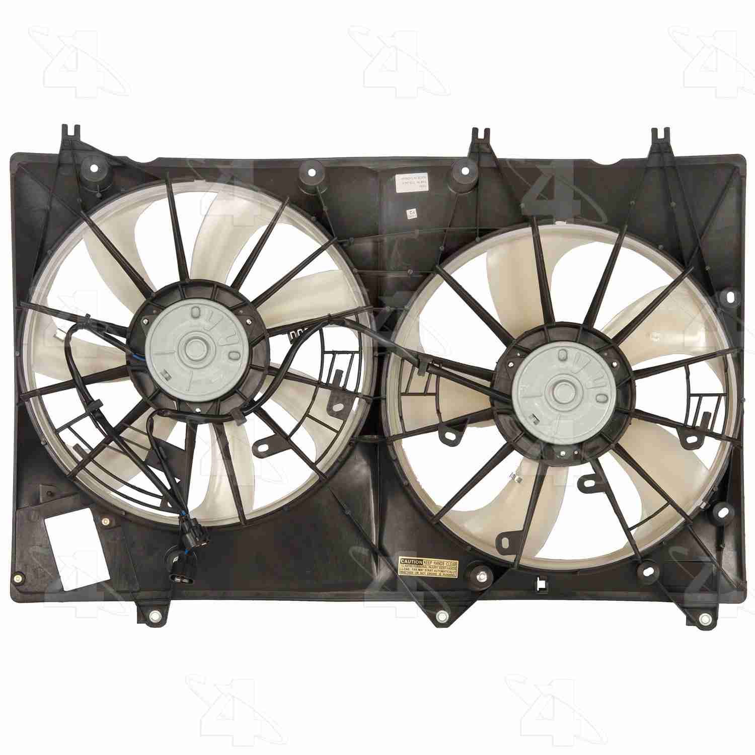 four seasons radiator / condenser fan motor assembly  frsport 76105