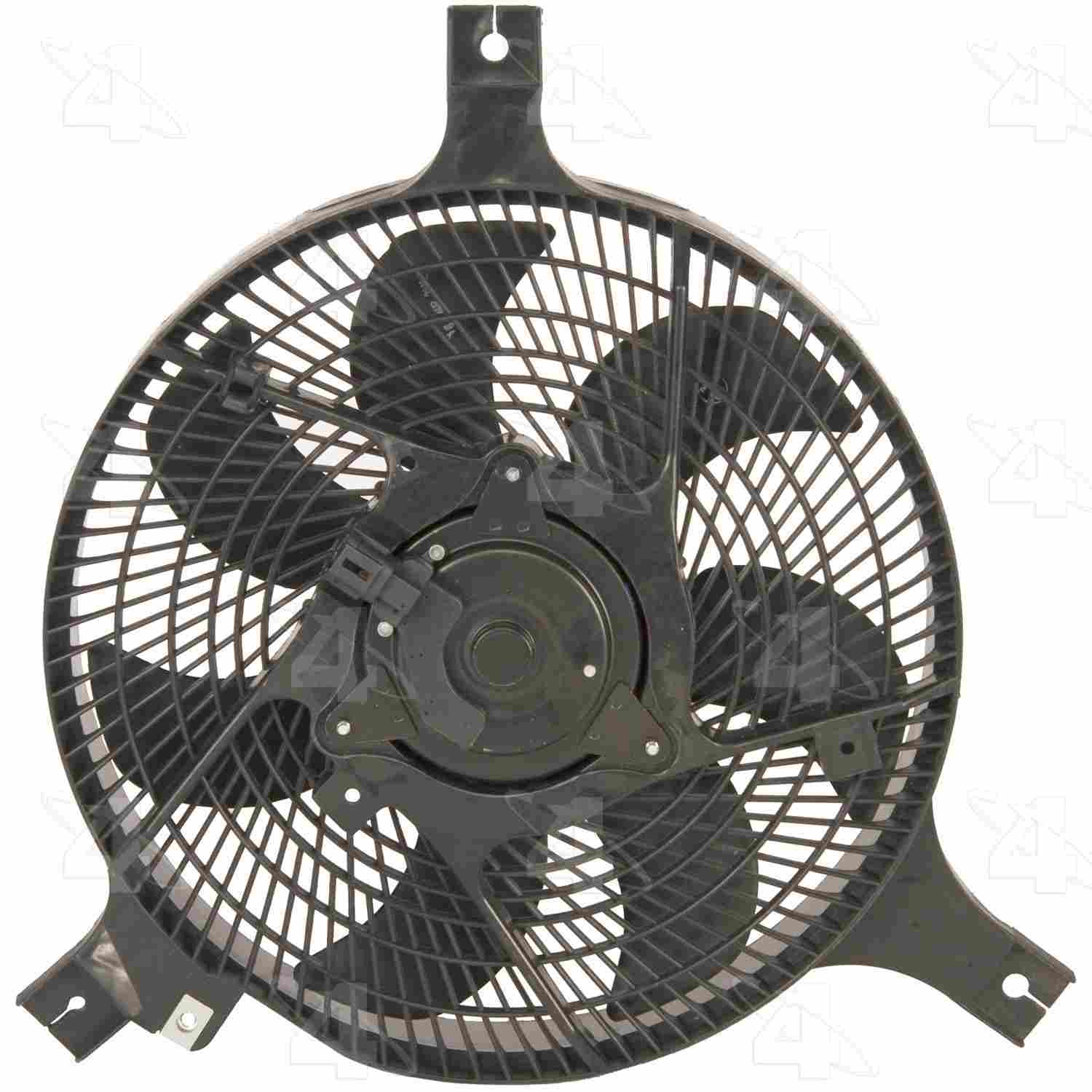 Four Seasons Condenser Fan Motor Assembly  top view frsport 76125