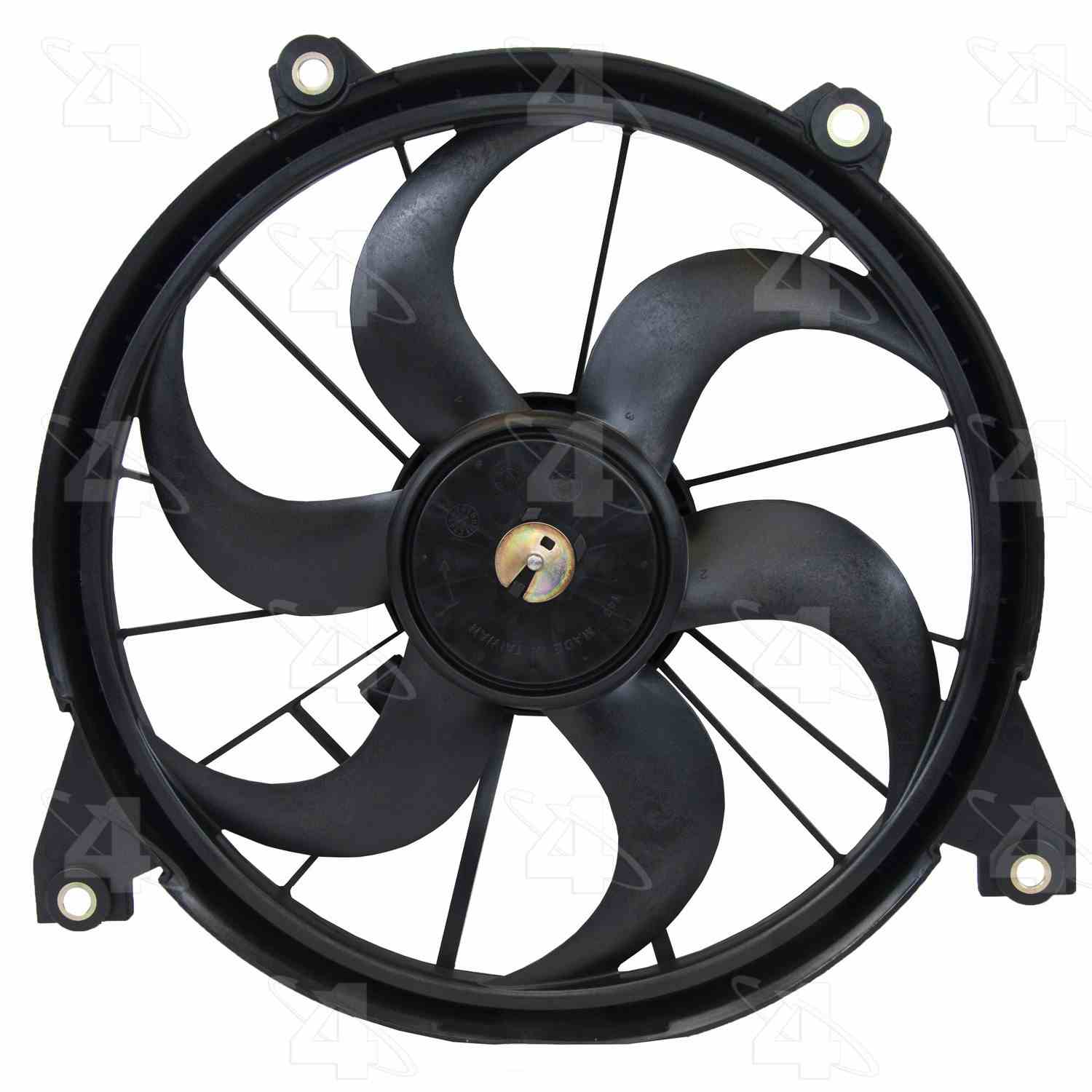 Four Seasons Radiator Fan Motor Assembly  top view frsport 76208