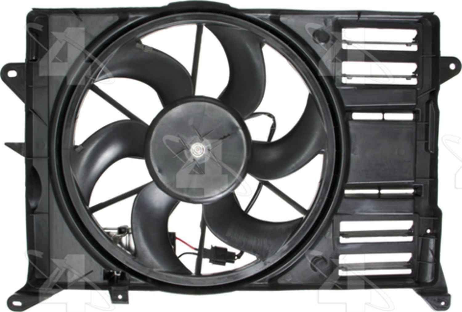 Four Seasons Radiator Fan Motor Assembly  top view frsport 76326