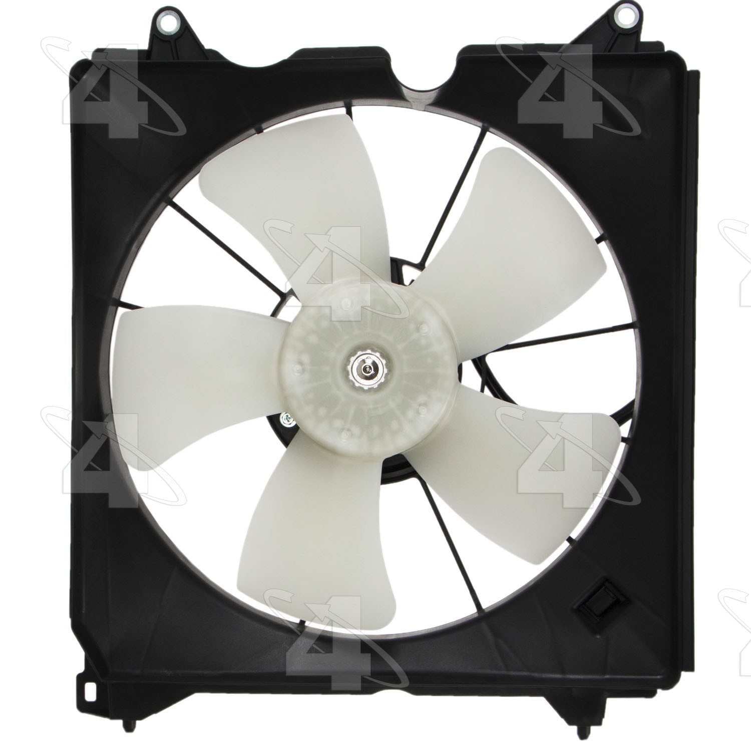 Four Seasons Radiator Fan Motor Assembly  top view frsport 76341