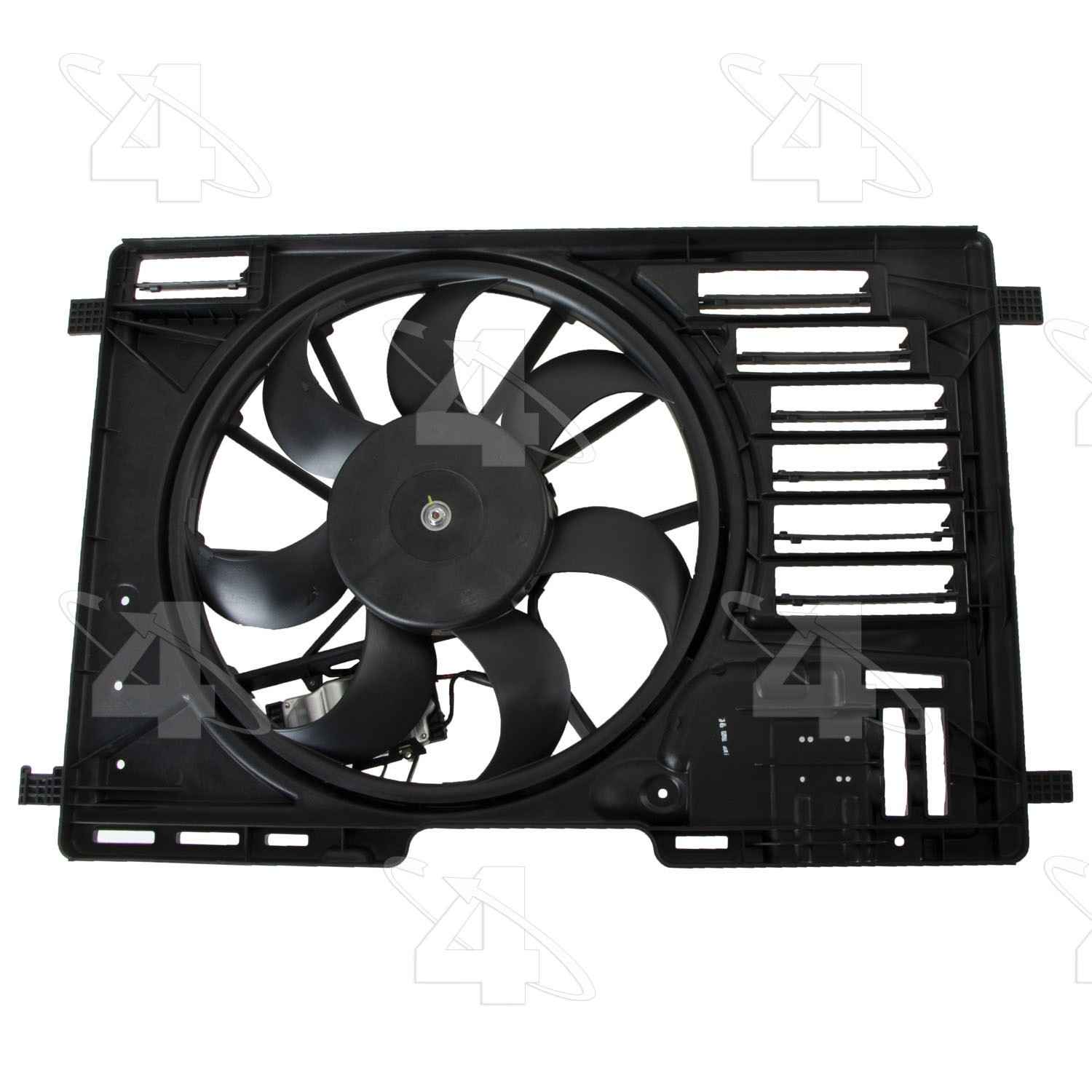 Four Seasons Radiator Fan Motor Assembly  top view frsport 76370