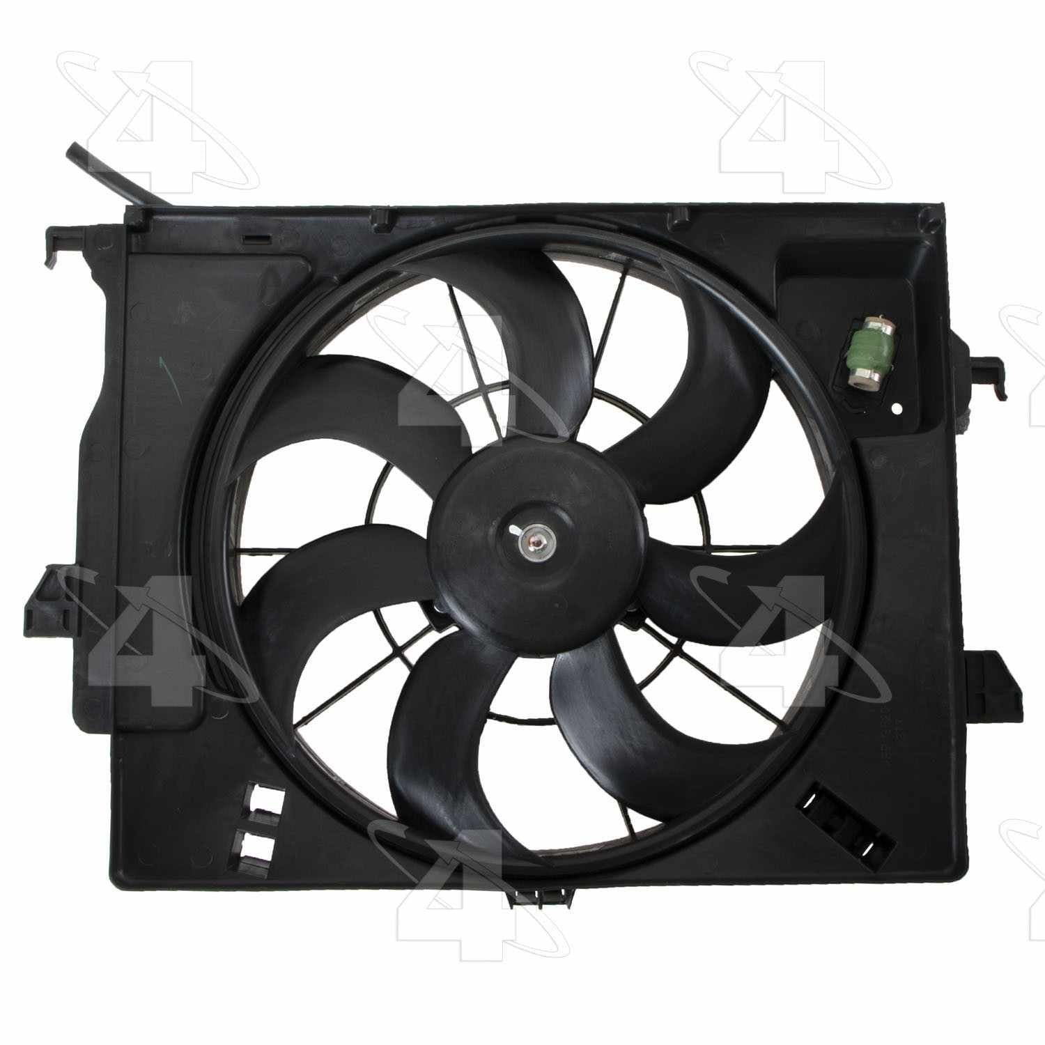 four seasons radiator fan motor assembly  frsport 76384