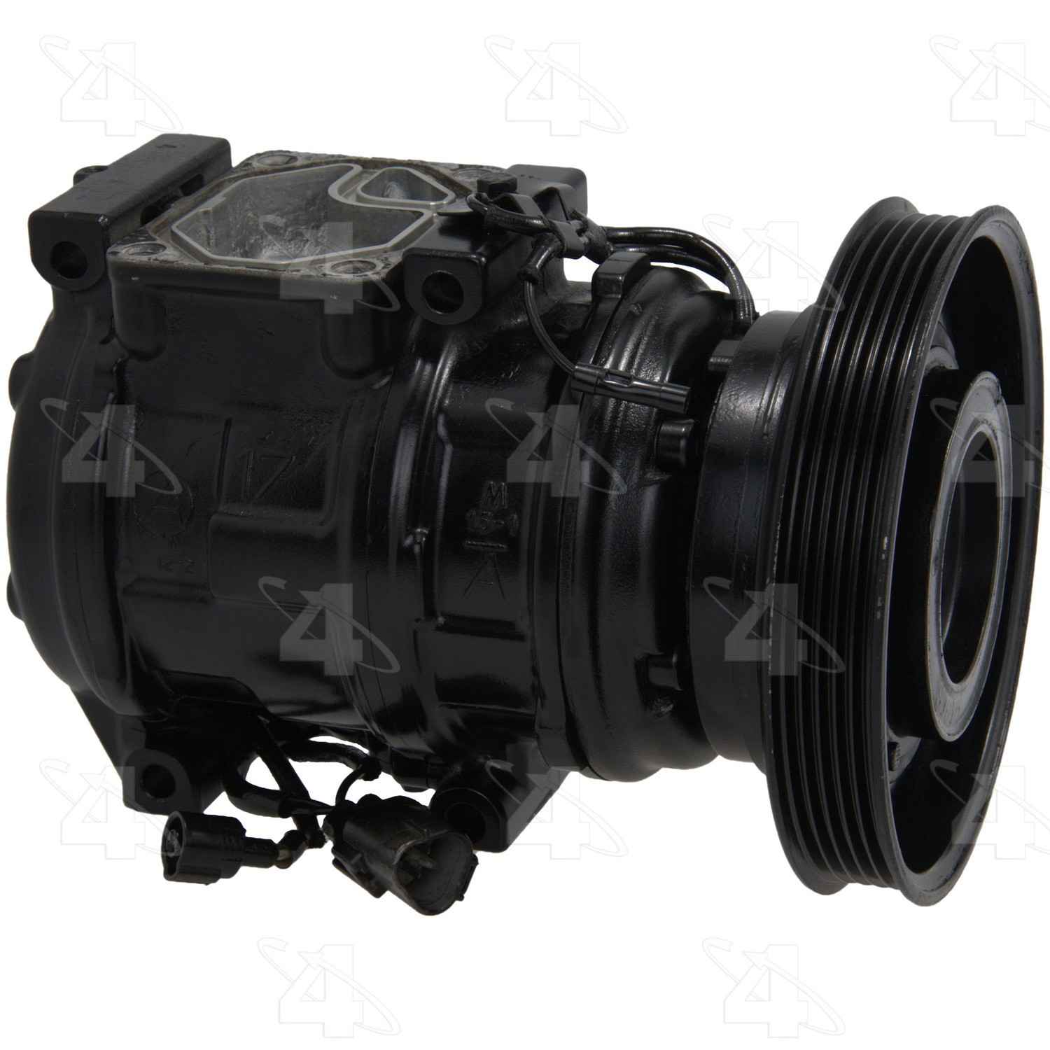 four seasons reman nippondenso 10pa17c compressor w/ clutch  frsport 77307