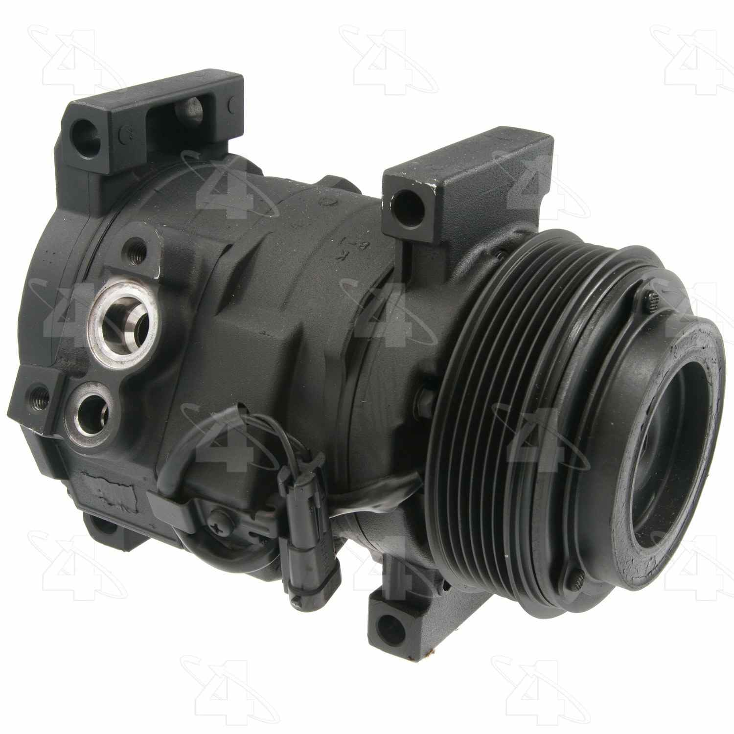 four seasons reman nippondenso 10s17f compressor w/ clutch  frsport 77348