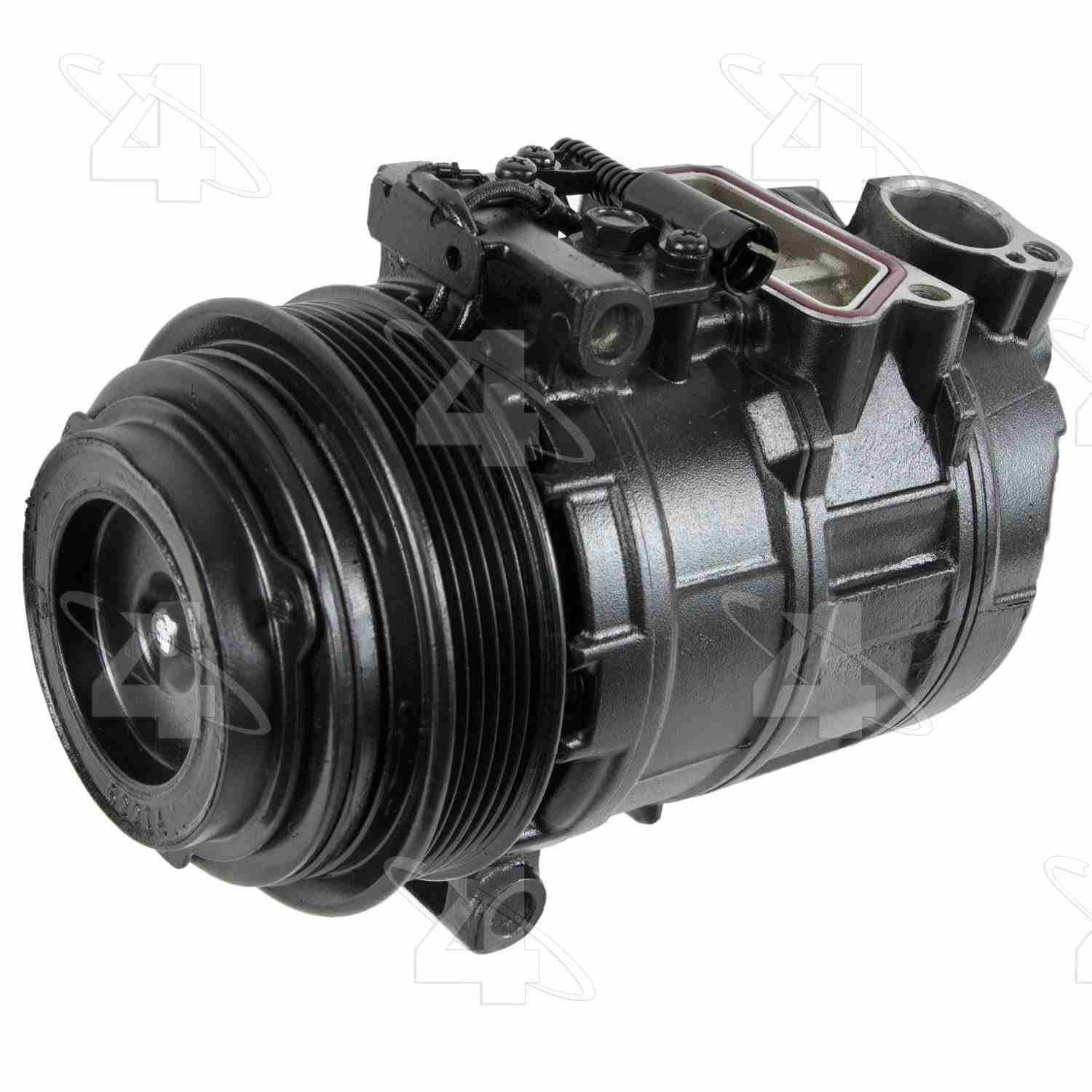 four seasons reman nippondenso 7sb16c compressor w/ clutch  frsport 77356