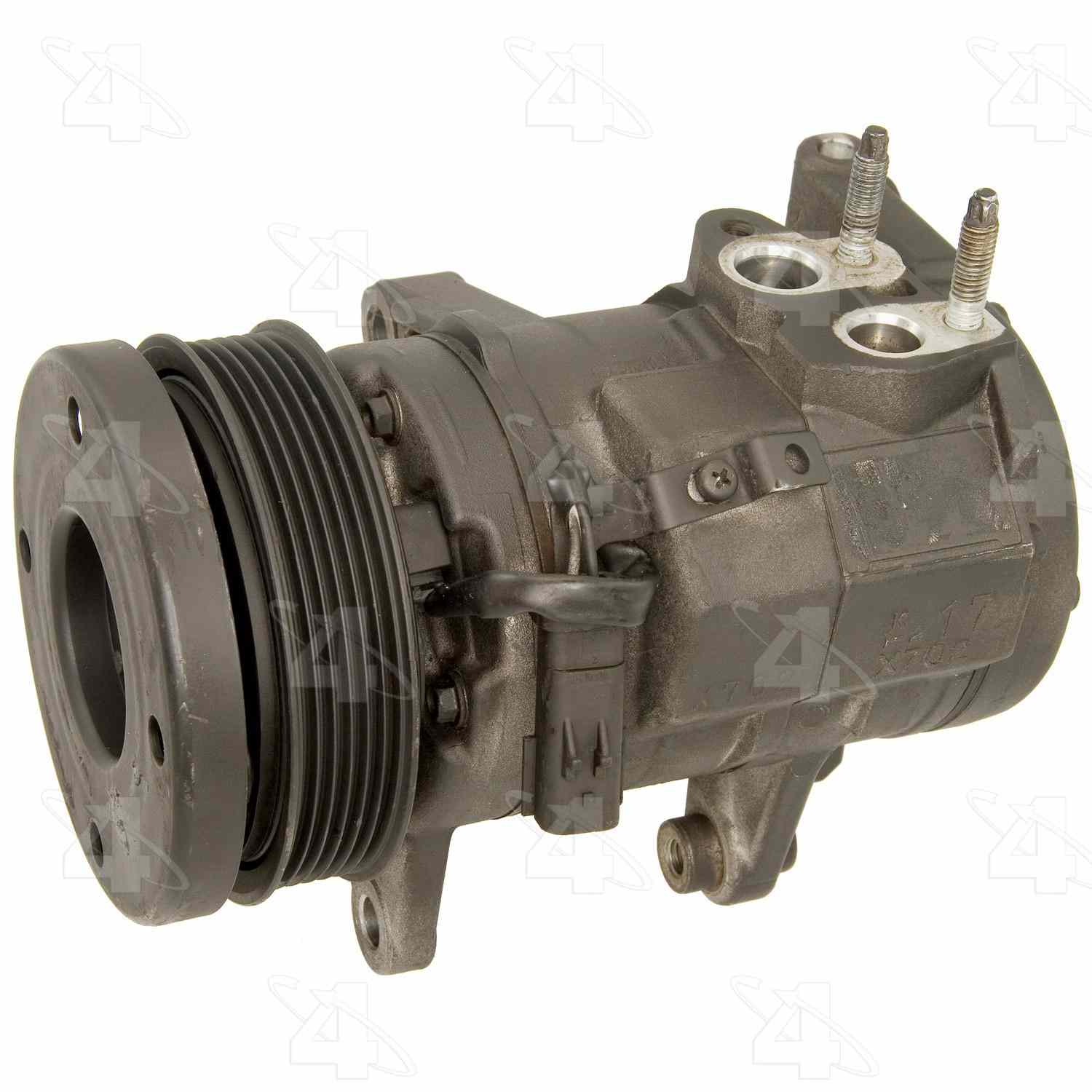 four seasons reman nippondenso 10s17e compressor w/ clutch  frsport 77361