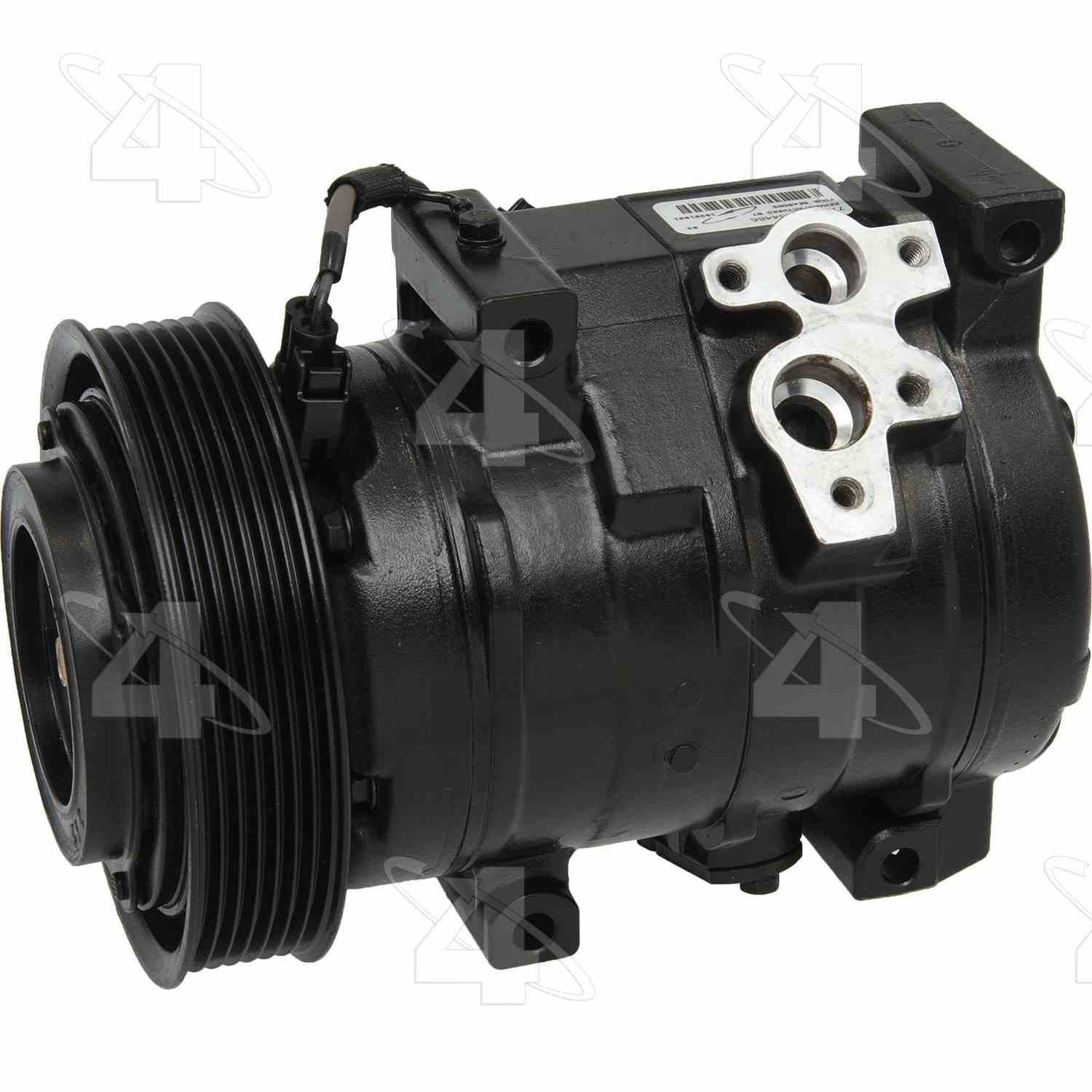 four seasons reman nippondenso 10s17c compressor w/ clutch  frsport 77388