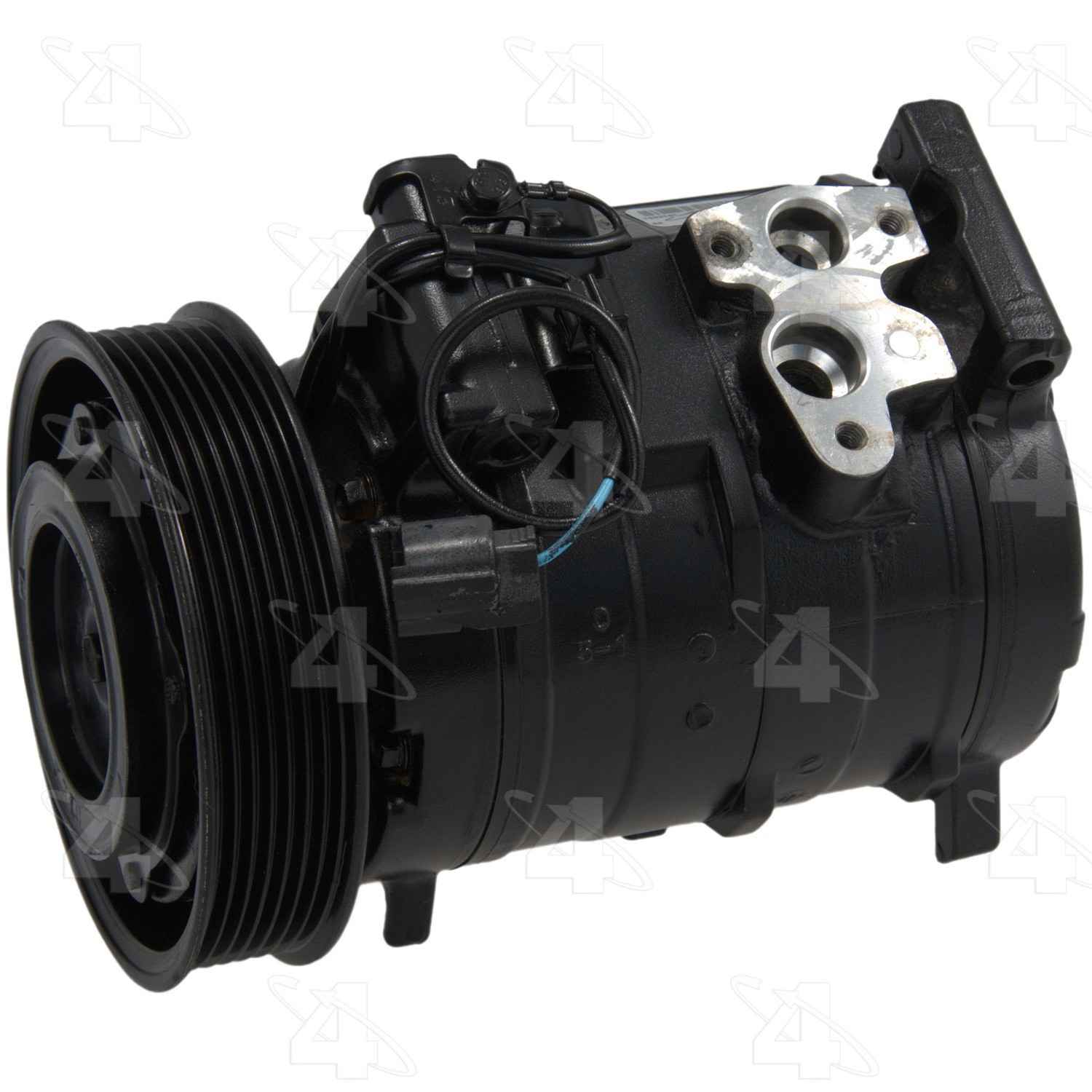 four seasons reman nippondenso 10s17c compressor w/ clutch  frsport 77389