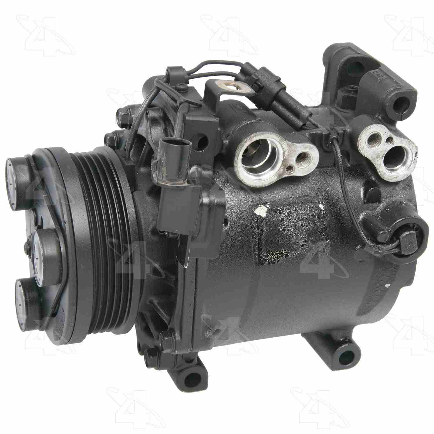 four seasons reman mitsubishi msc90c compressor w/ clutch  frsport 77483