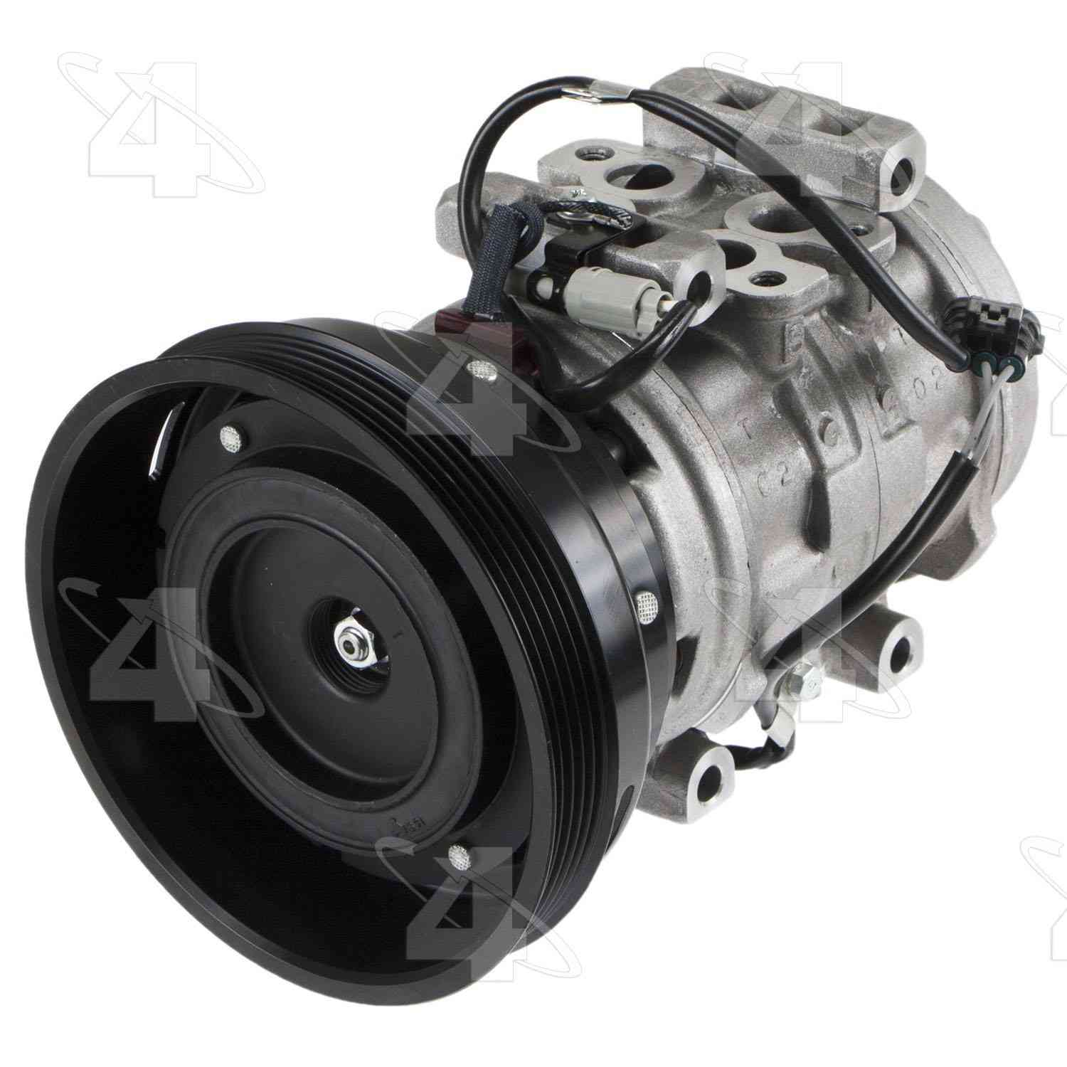 four seasons new nippondenso 10p13c compressor w/ clutch  frsport 78324