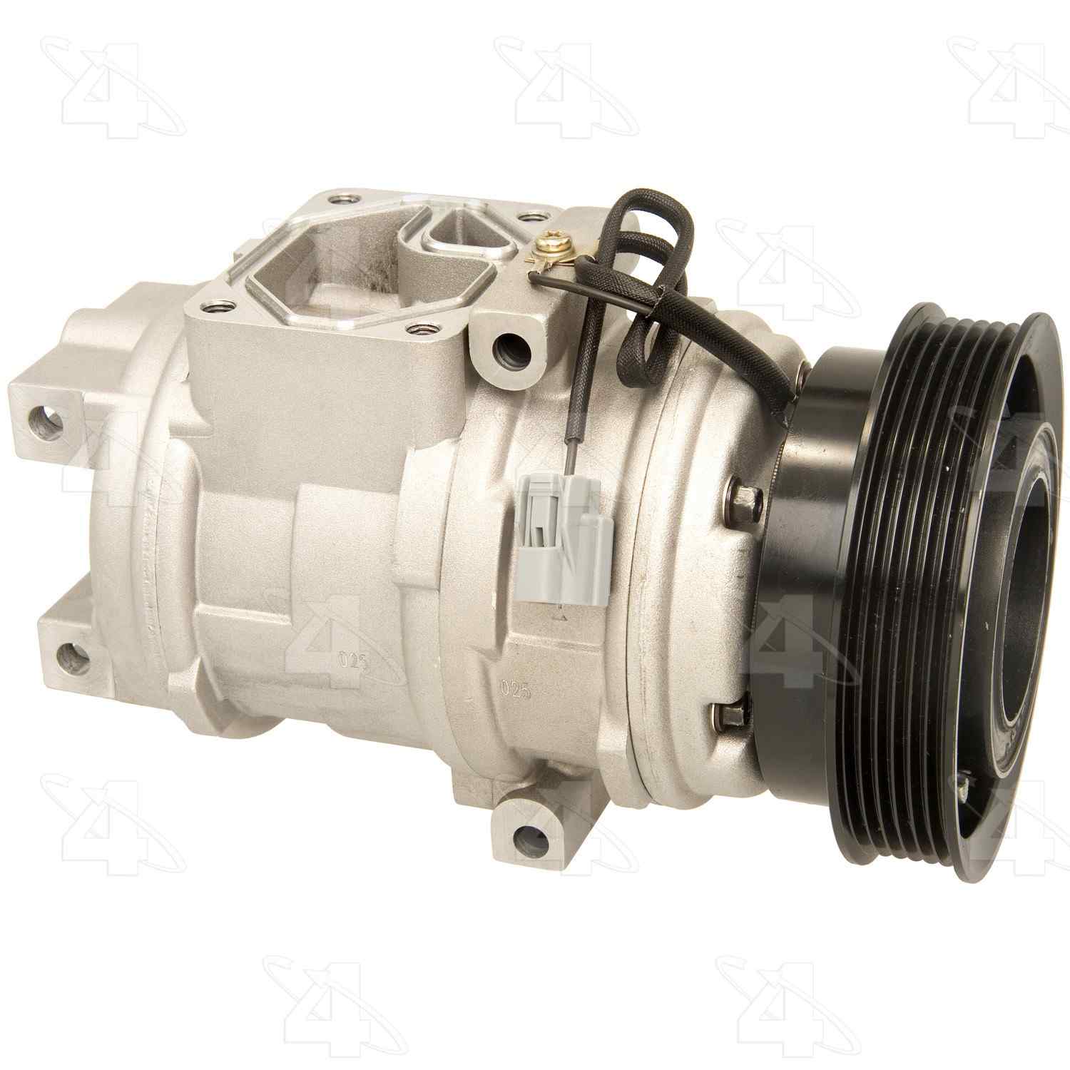 four seasons new nippondenso 10pa17c compressor w/ clutch  frsport 78341