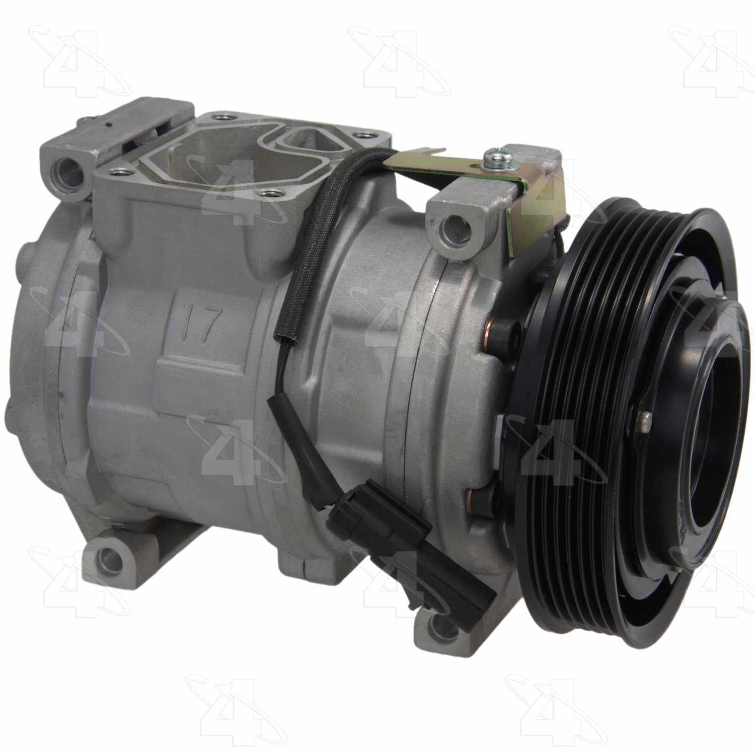 four seasons new nippondenso 10pa17c compressor w/ clutch  frsport 78359