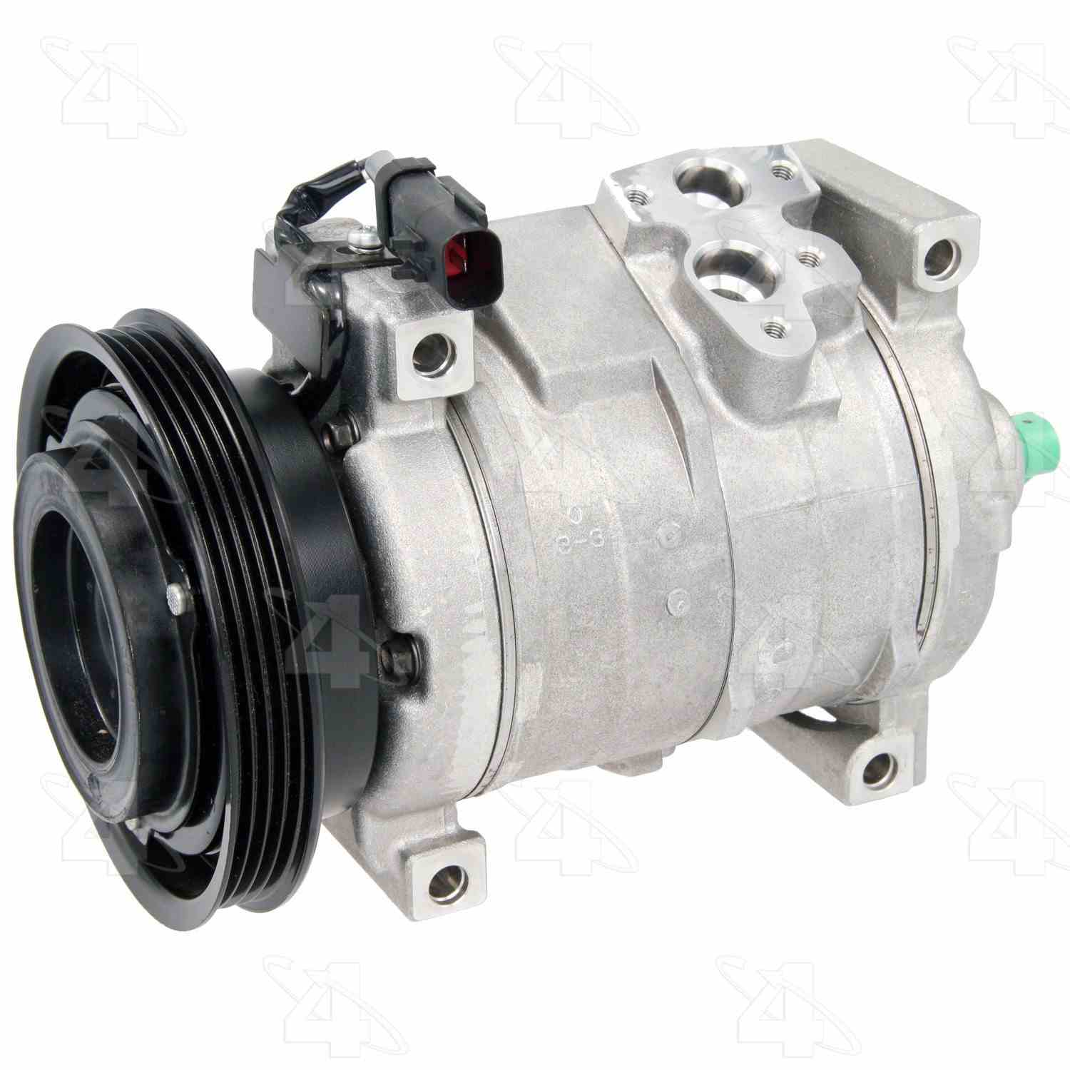 four seasons new nippondenso 10s17c compressor w/ clutch  frsport 78378