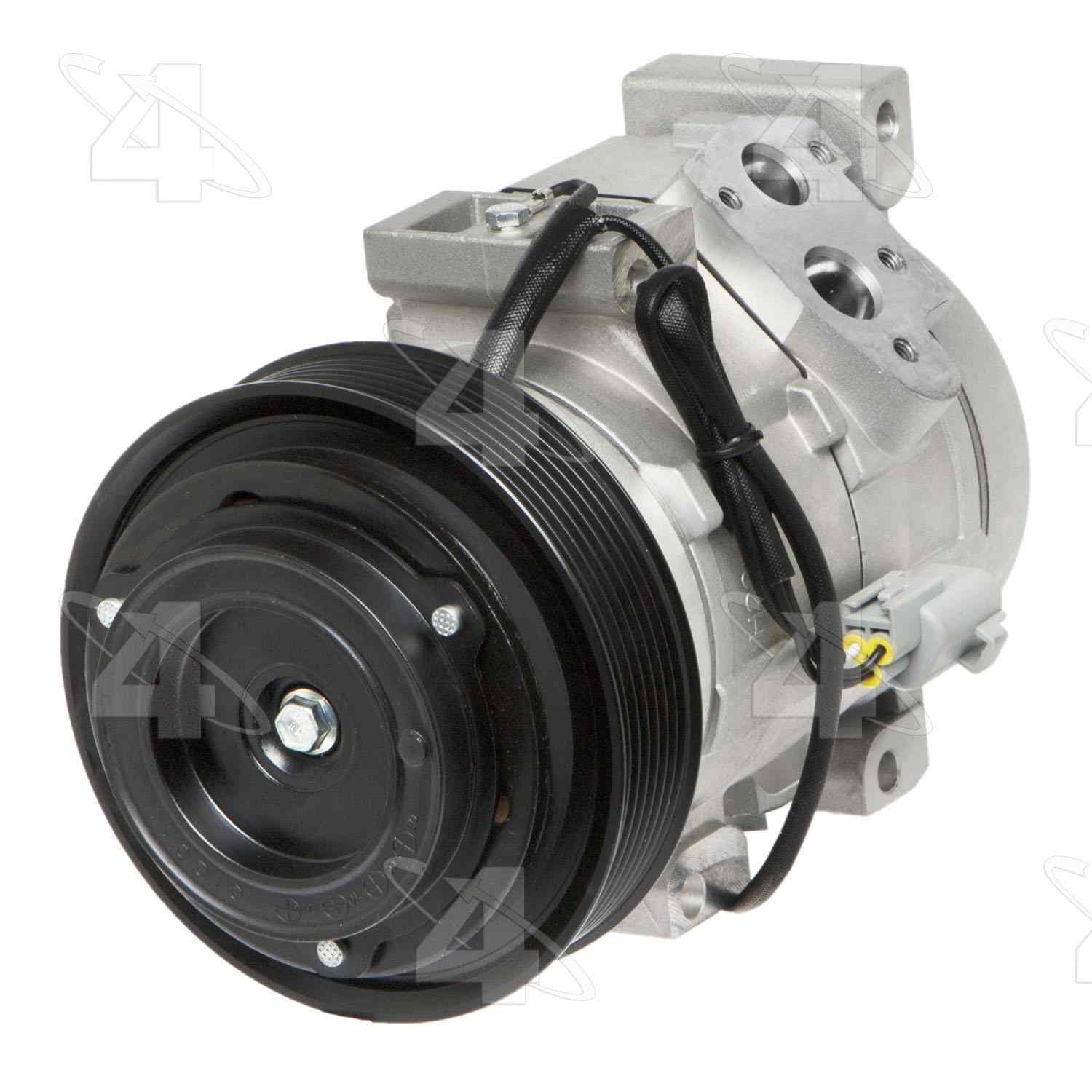 four seasons new nippondenso 10s17c compressor w/ clutch  frsport 78388